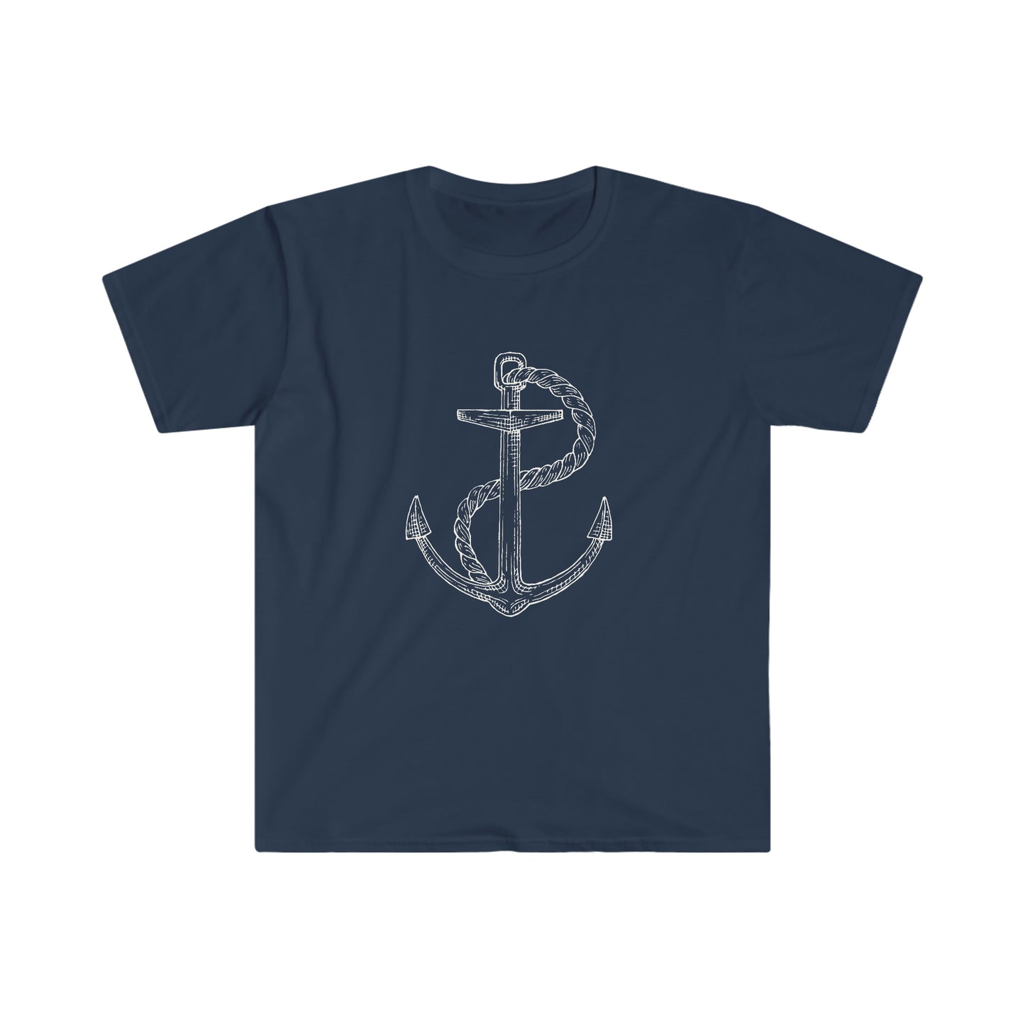 "Anchor Tee" Unisex Ultra Cotton Tee (Gildan Soft Style)