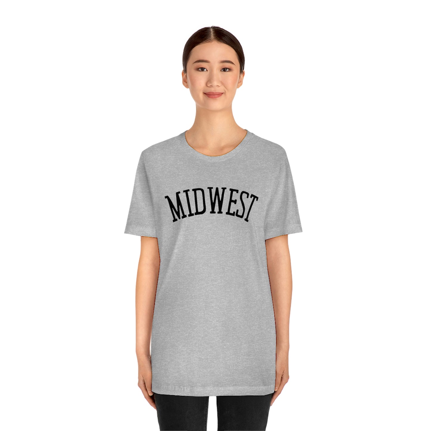 "Midwest" Unisex Jersey Short Sleeve Tee