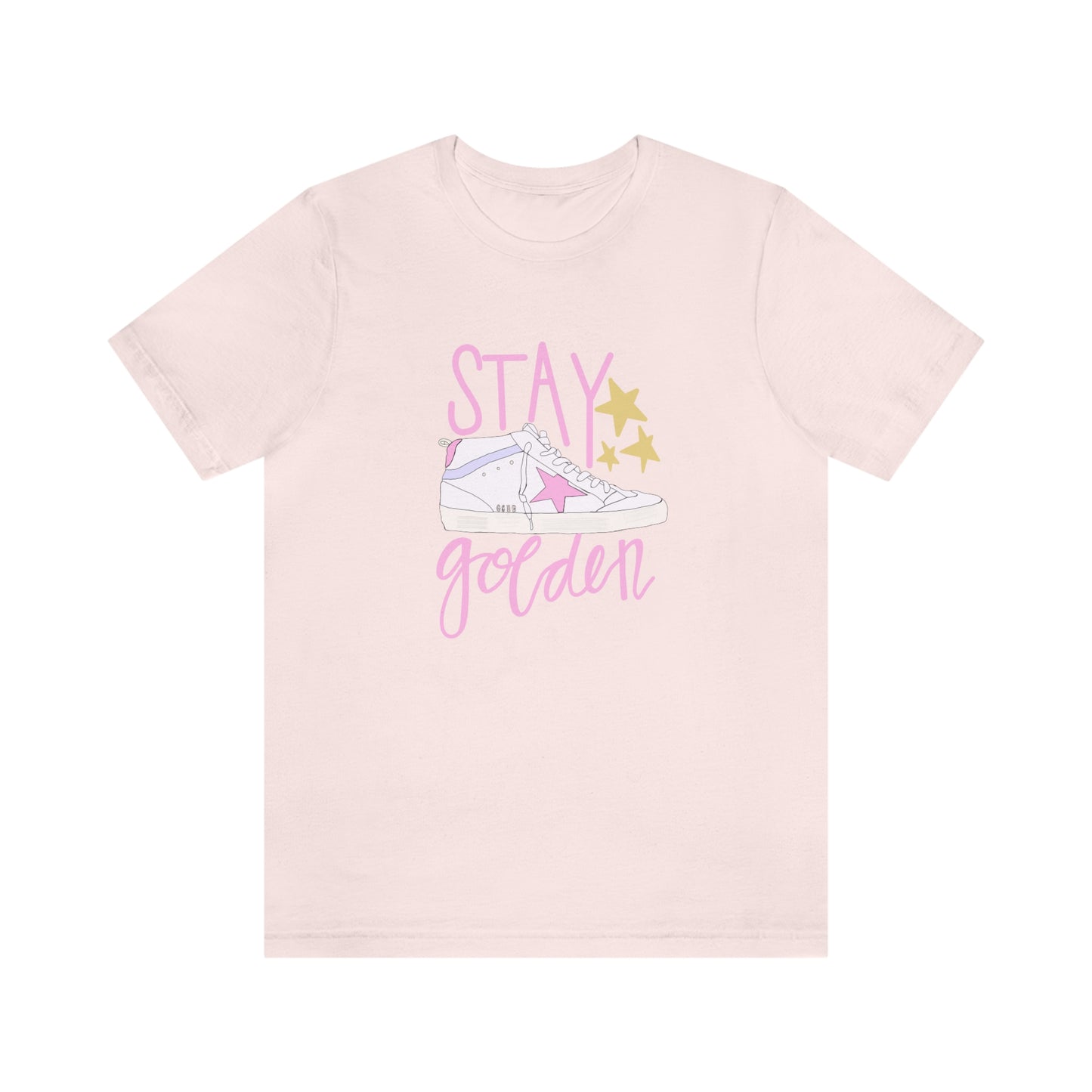 "Stay Golden" Unisex Jersey Short Sleeve Tee