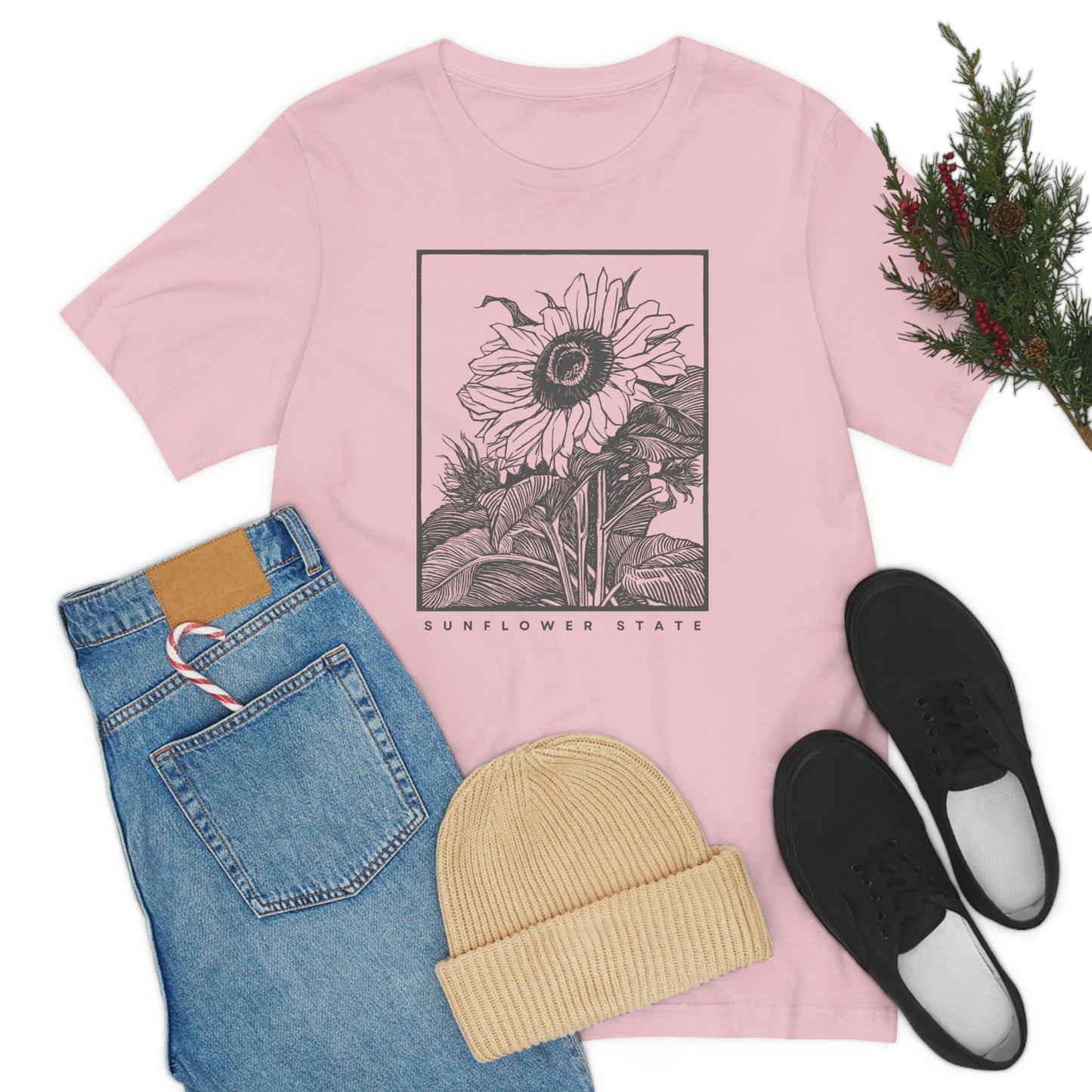 "Sunflower" Bella Canvas Unisex Jersey Short Sleeve Tee