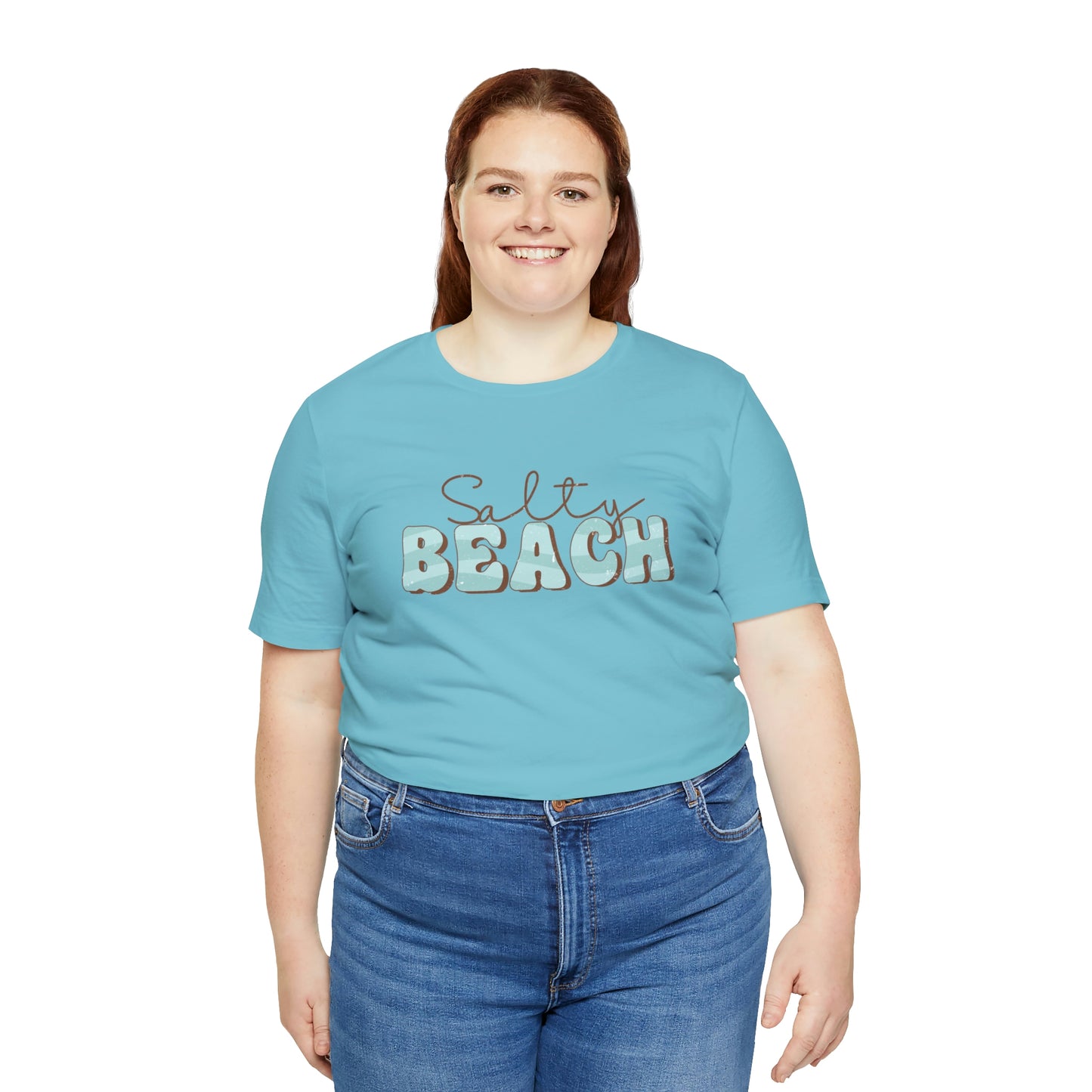 "Salty Beach" Bella Canvas Short Sleeve Tee