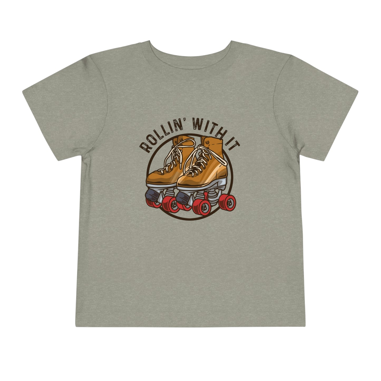 "Rollin With It" Toddler Short Sleeve Tee (2T-5T)