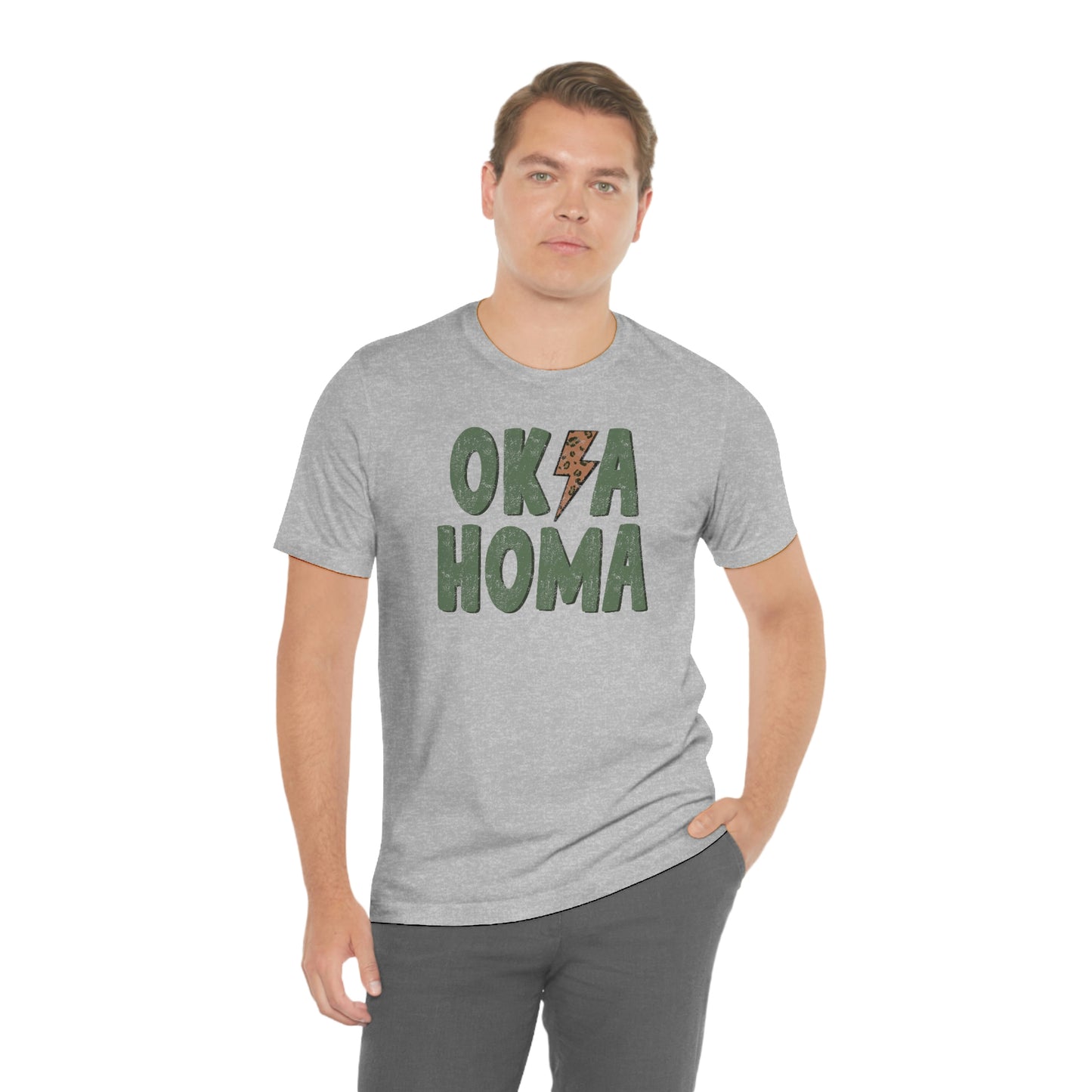 "Oklahoma" Unisex Jersey Short Sleeve Tee