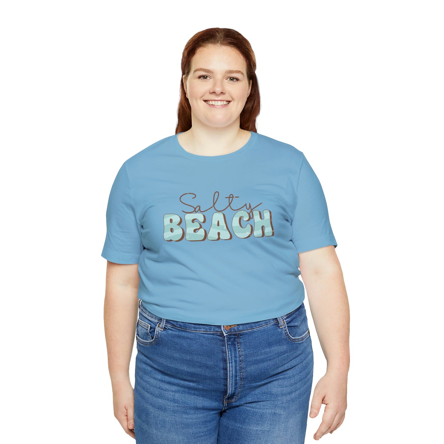 "Salty Beach" Bella Canvas Short Sleeve Tee