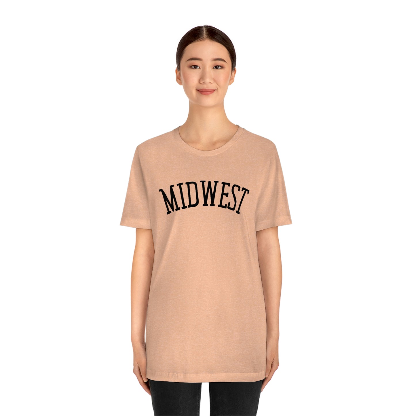 "Midwest" Unisex Jersey Short Sleeve Tee