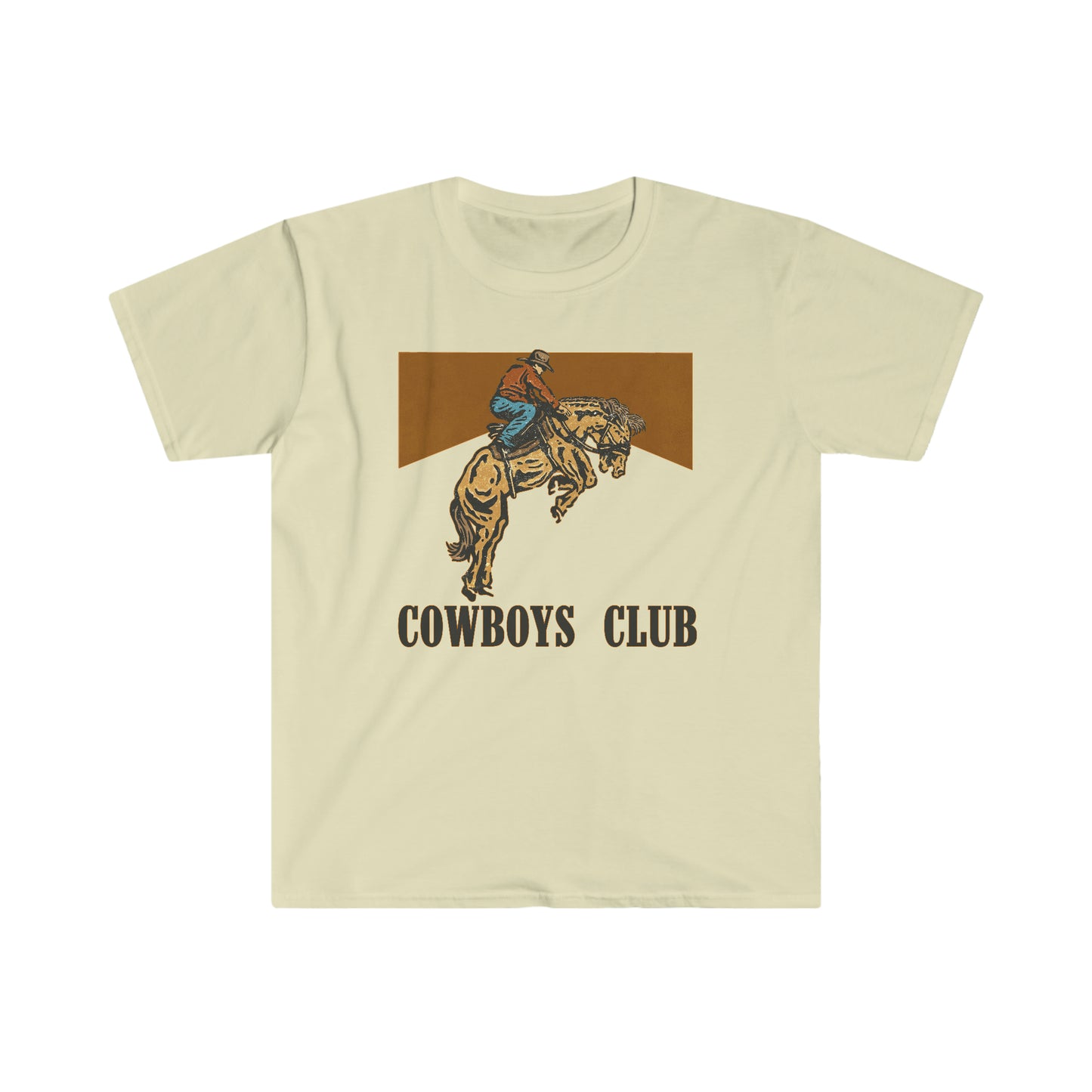 "Cowboy Club" Unisex Softstyle T-Shirt