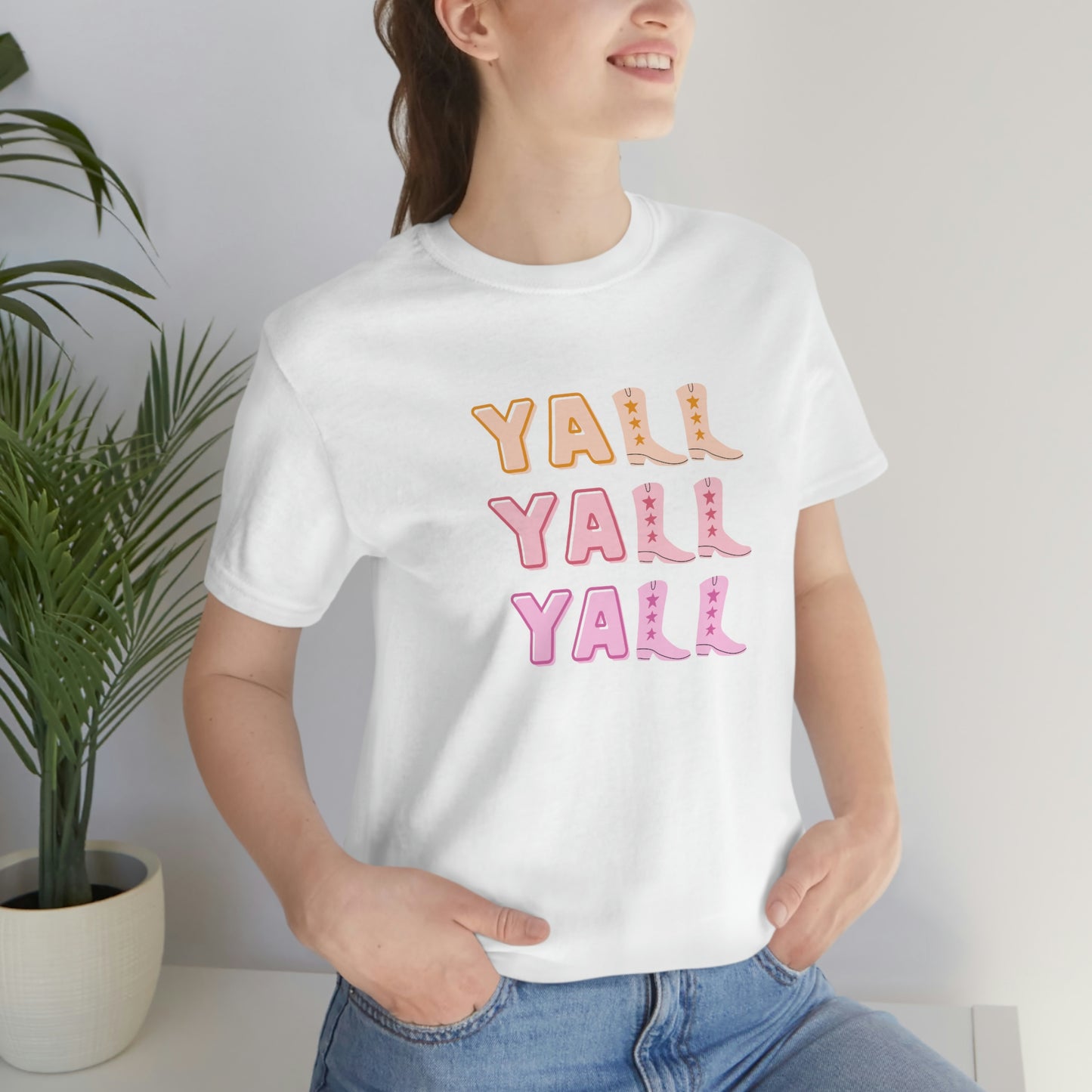 "Yall" Unisex Jersey Short Sleeve Tee