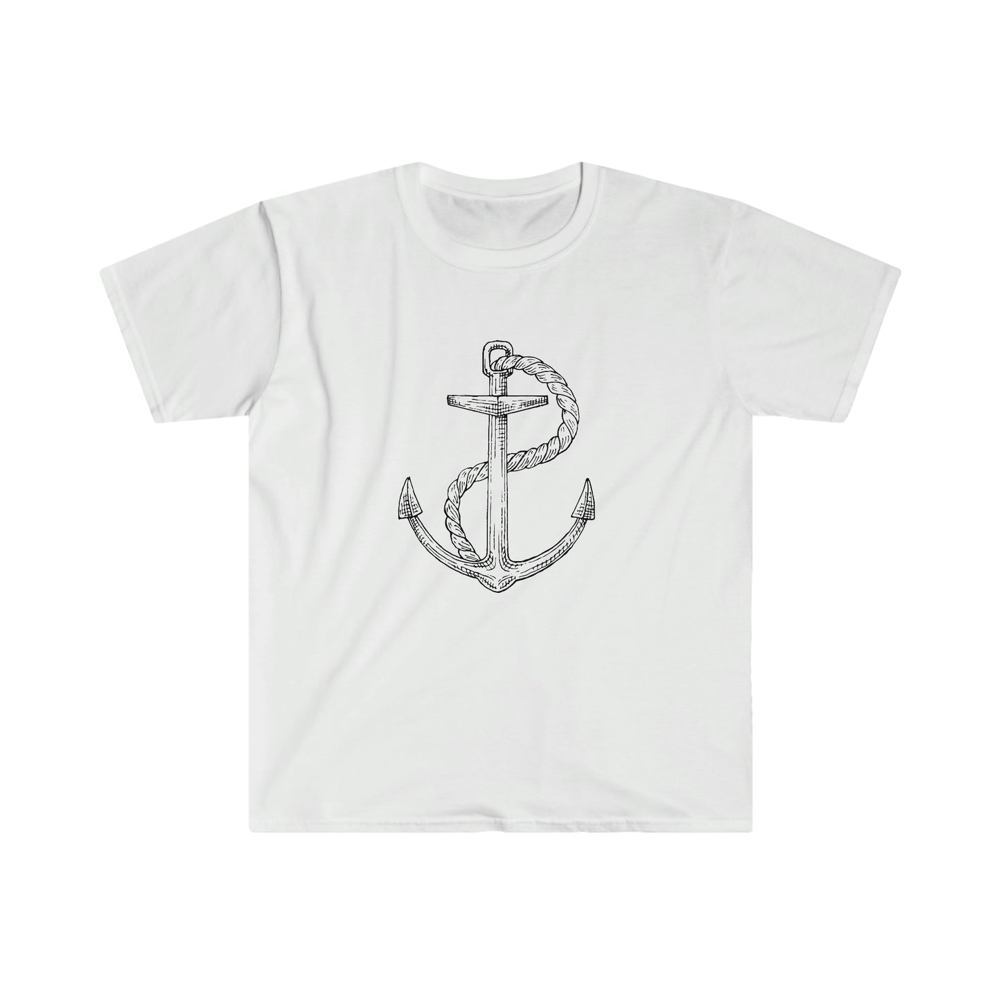 "Anchor Tee" Unisex Ultra Cotton Tee (Gildan Soft Style)