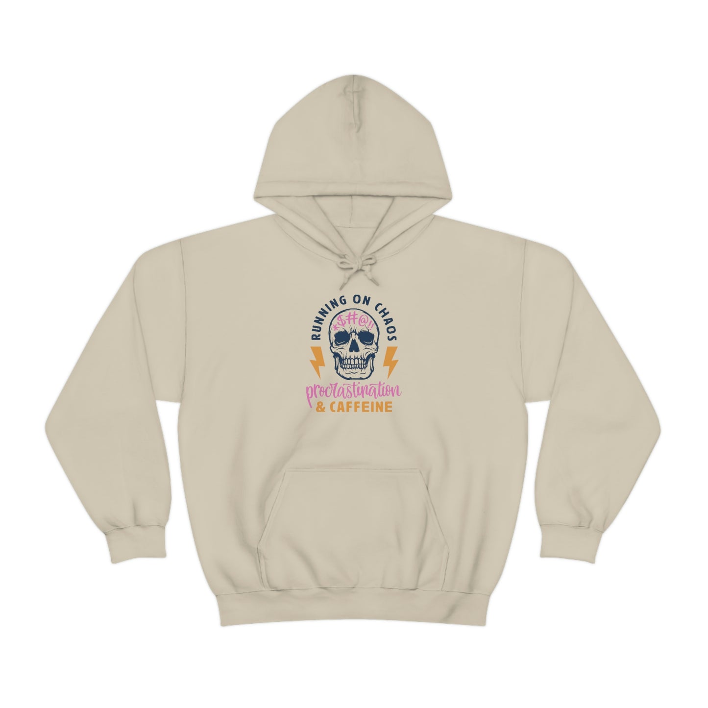 "Chaos and Caffeine" Unisex Heavy Blend™ Hooded Sweatshirt