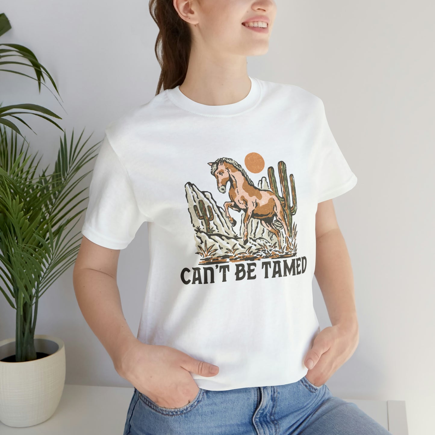 "Can't Be Tamed" Bella Canvas Short Sleeve Tee
