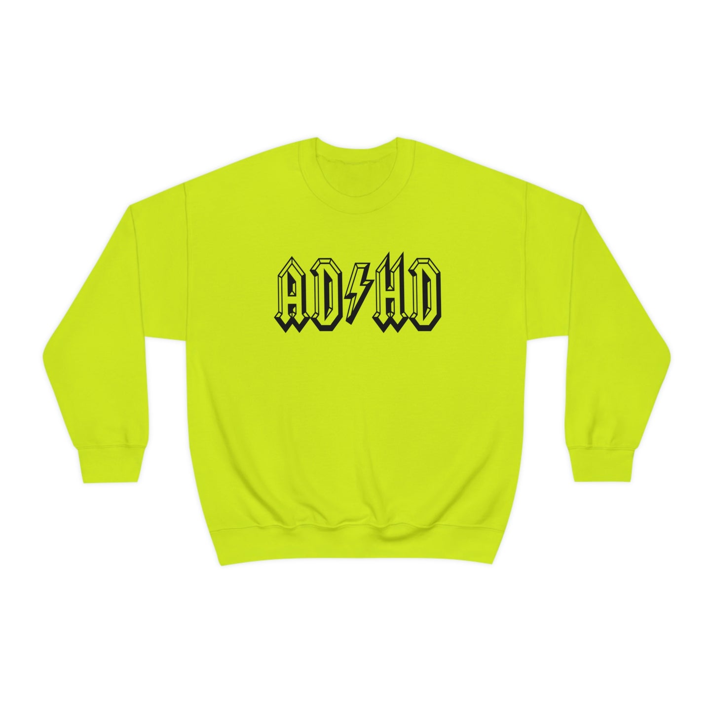 "ADHD" Unisex Crewneck Sweatshirt