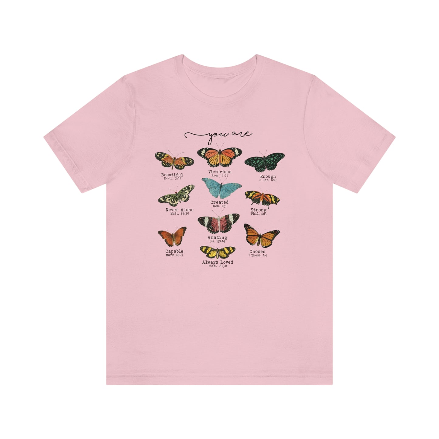 "You Are" Bella Canvas Unisex Jersey Short Sleeve Tee