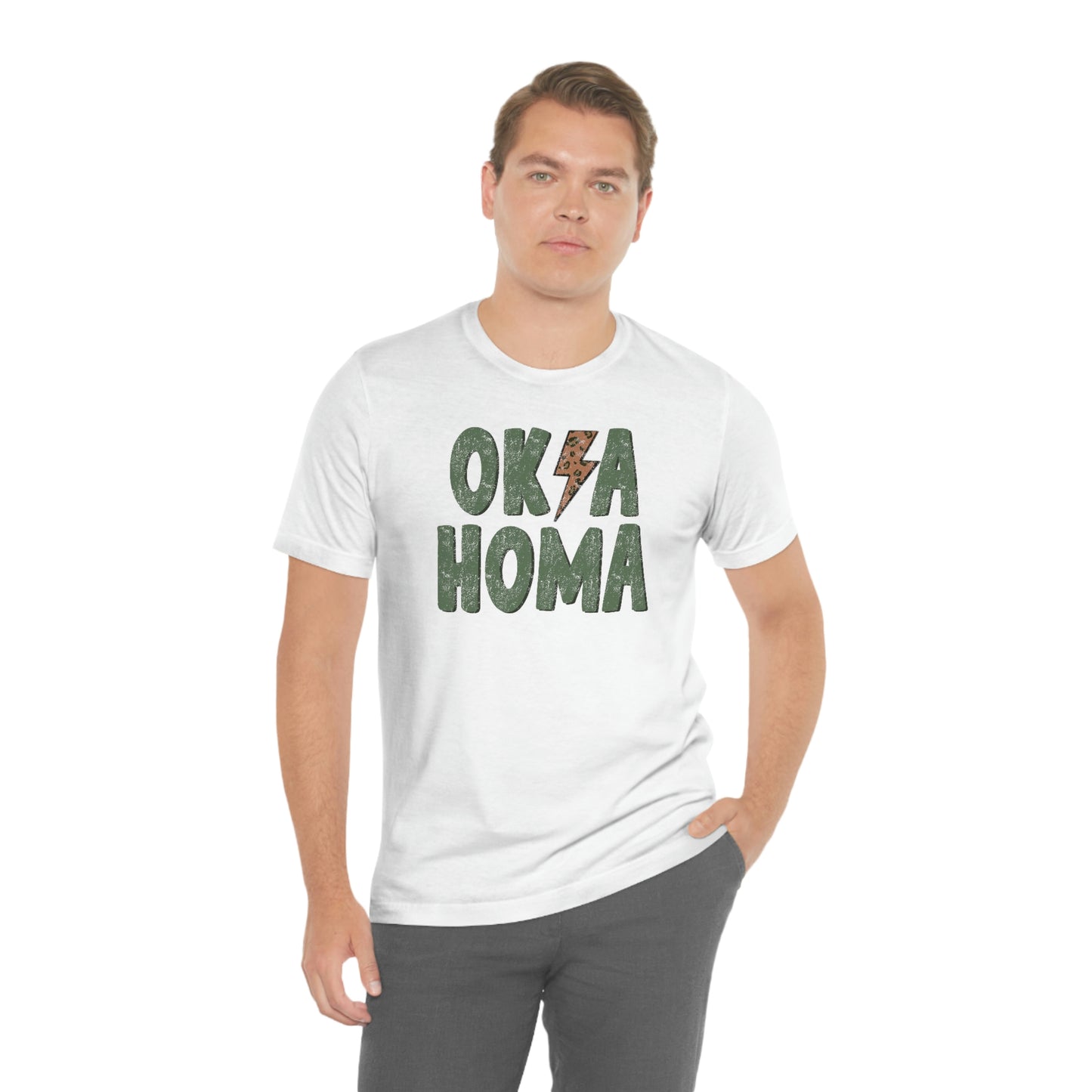 "Oklahoma" Unisex Jersey Short Sleeve Tee