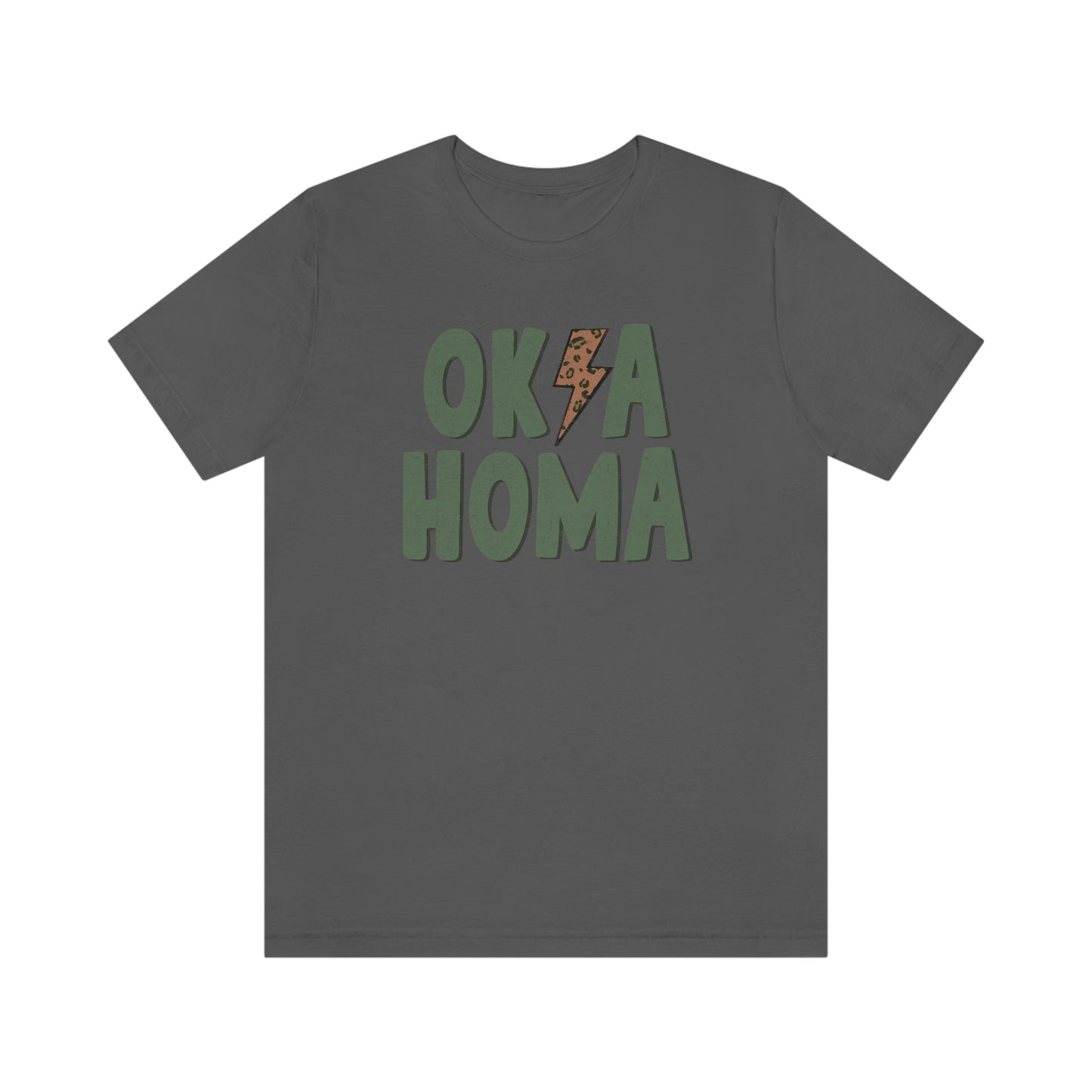 "Oklahoma" Unisex Jersey Short Sleeve Tee