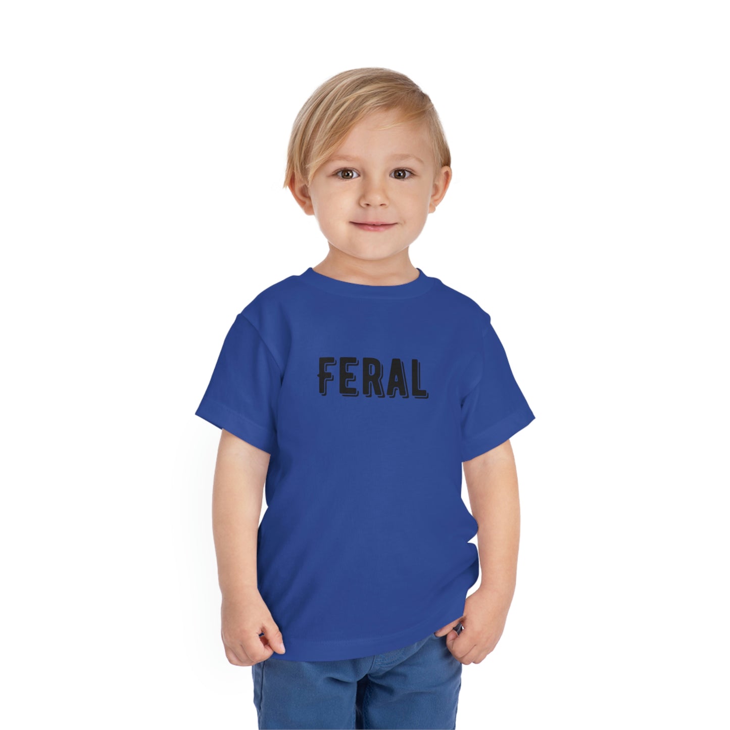 "Feral" Toddler Short Sleeve Tee (2T-5T)