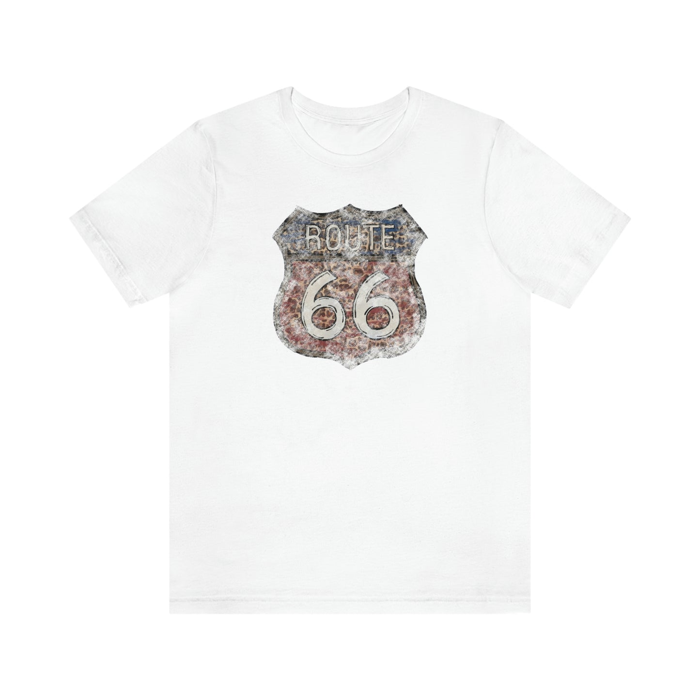 Route 66 Bella Canvas Unisex Jersey Short Sleeve Tee