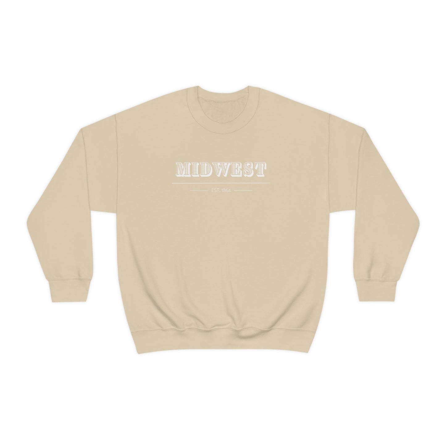 "Midwest" Unisex Heavy Blend™ Crewneck Sweatshirt