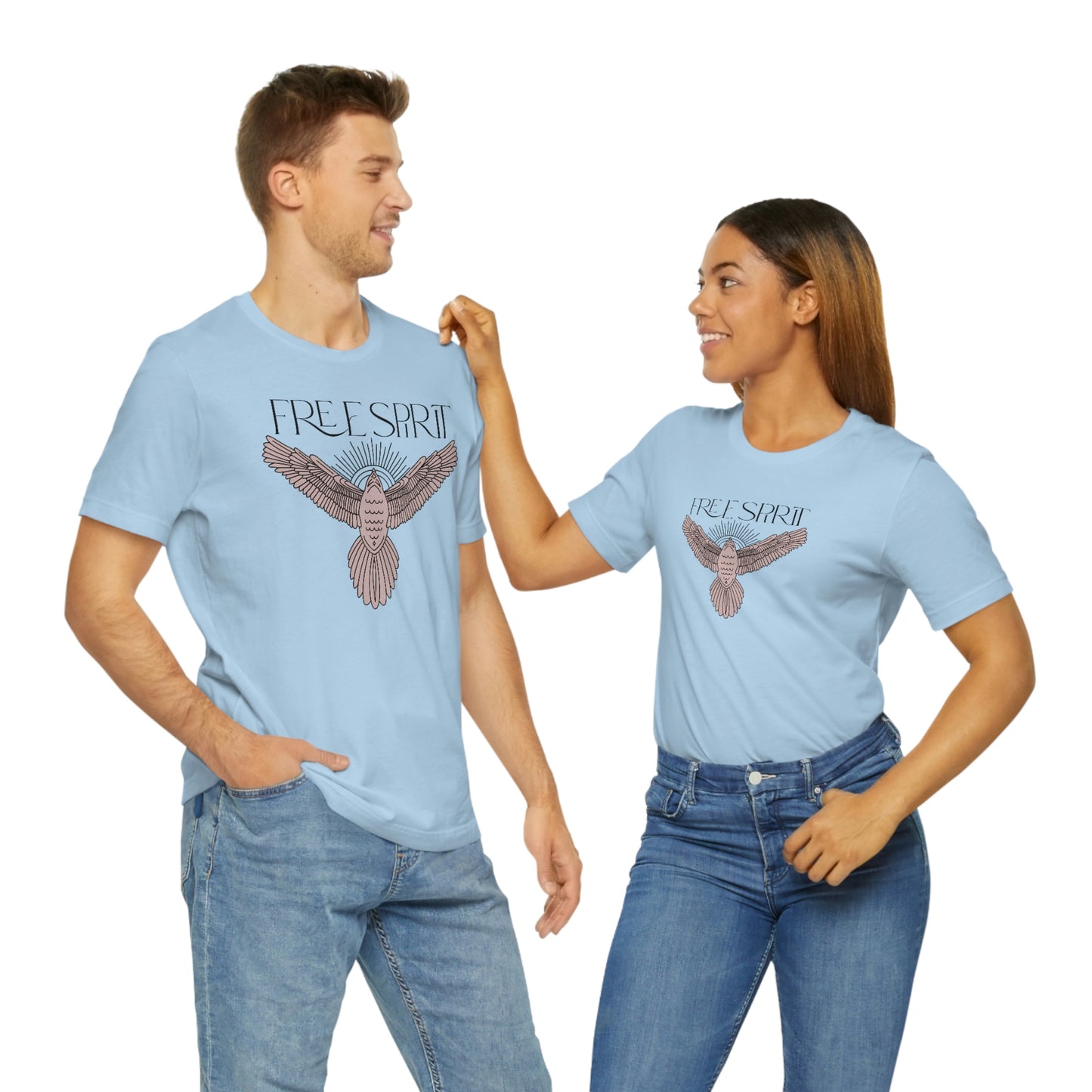 "Free Spirit" Bella Canvas Unisex Jersey Short Sleeve Tee