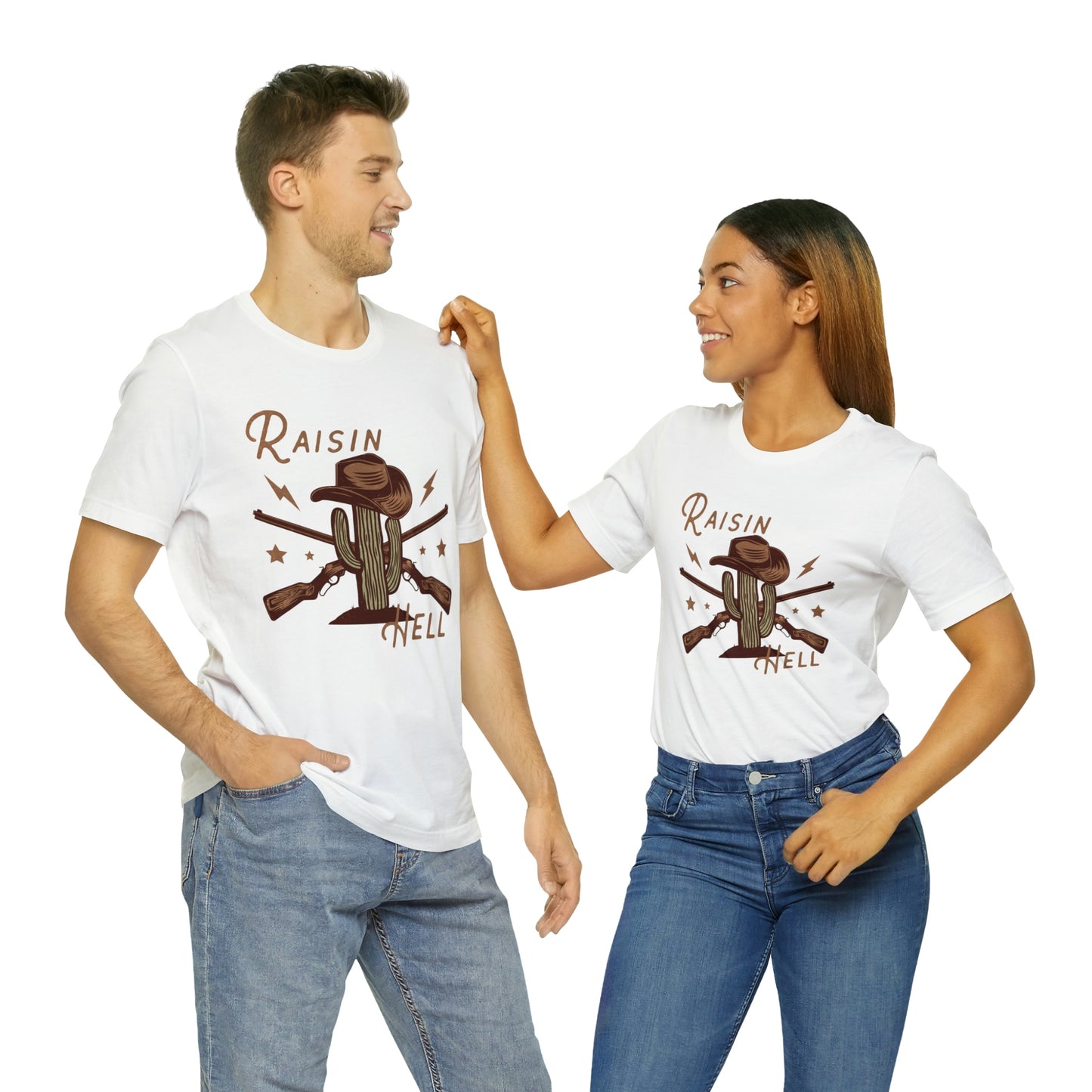 "Raisin Hell" Bella Canvas Short Sleeve Tee