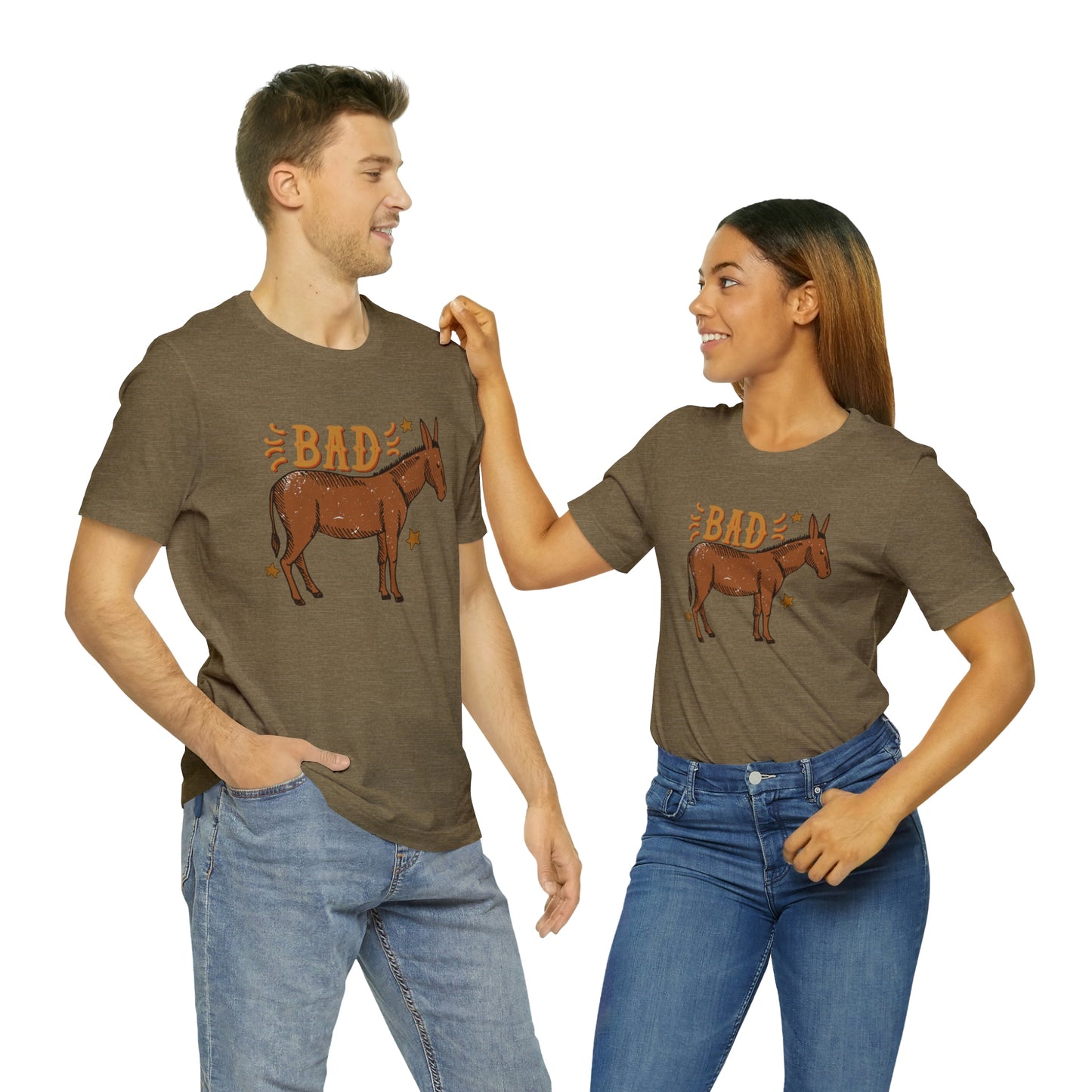"Bad Ass" Bella Canvas Short Sleeve Tee
