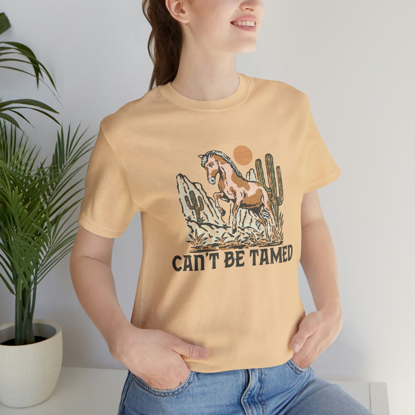 "Can't Be Tamed" Bella Canvas Short Sleeve Tee