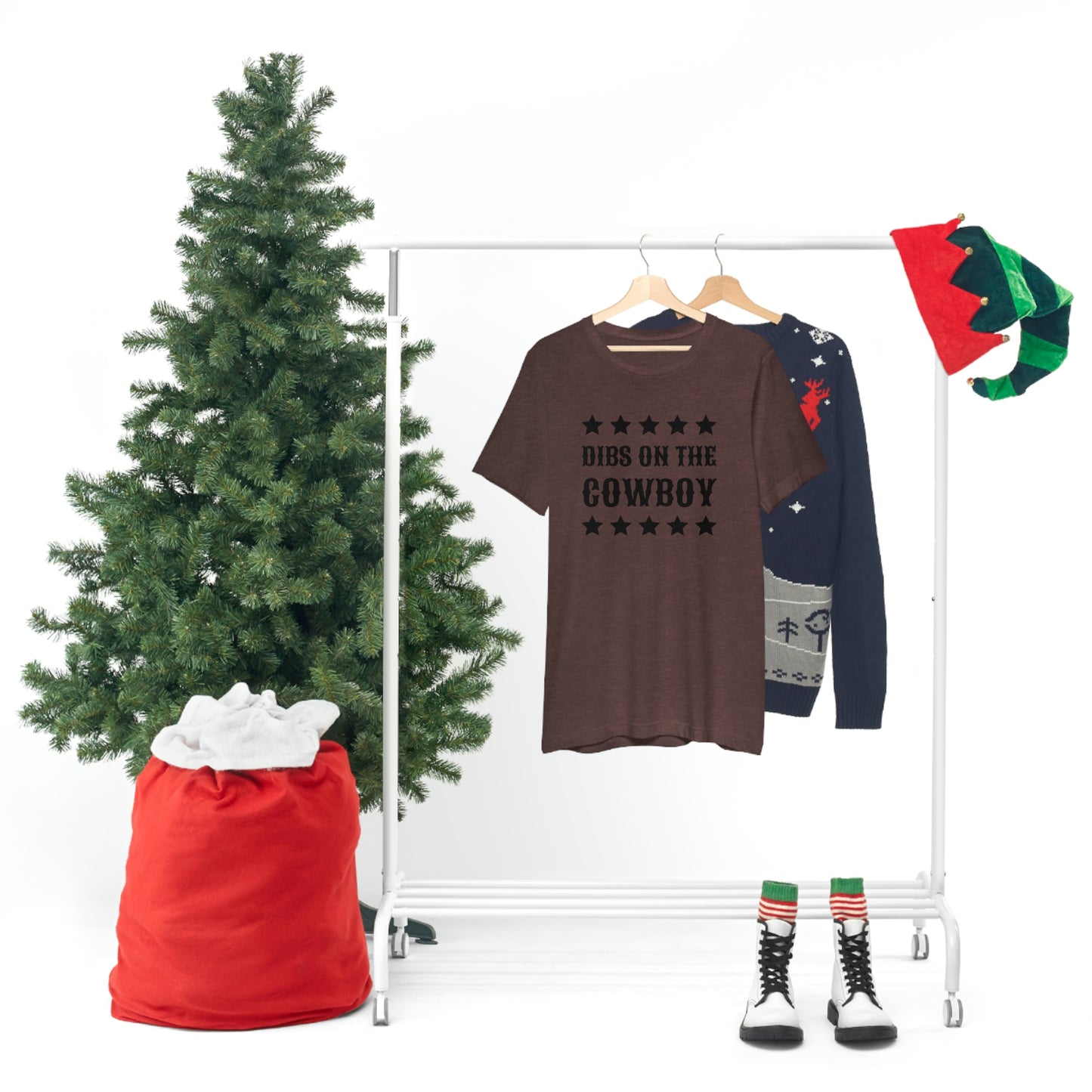 "Dibs on the Cowboy" Unisex Jersey Short Sleeve Tee