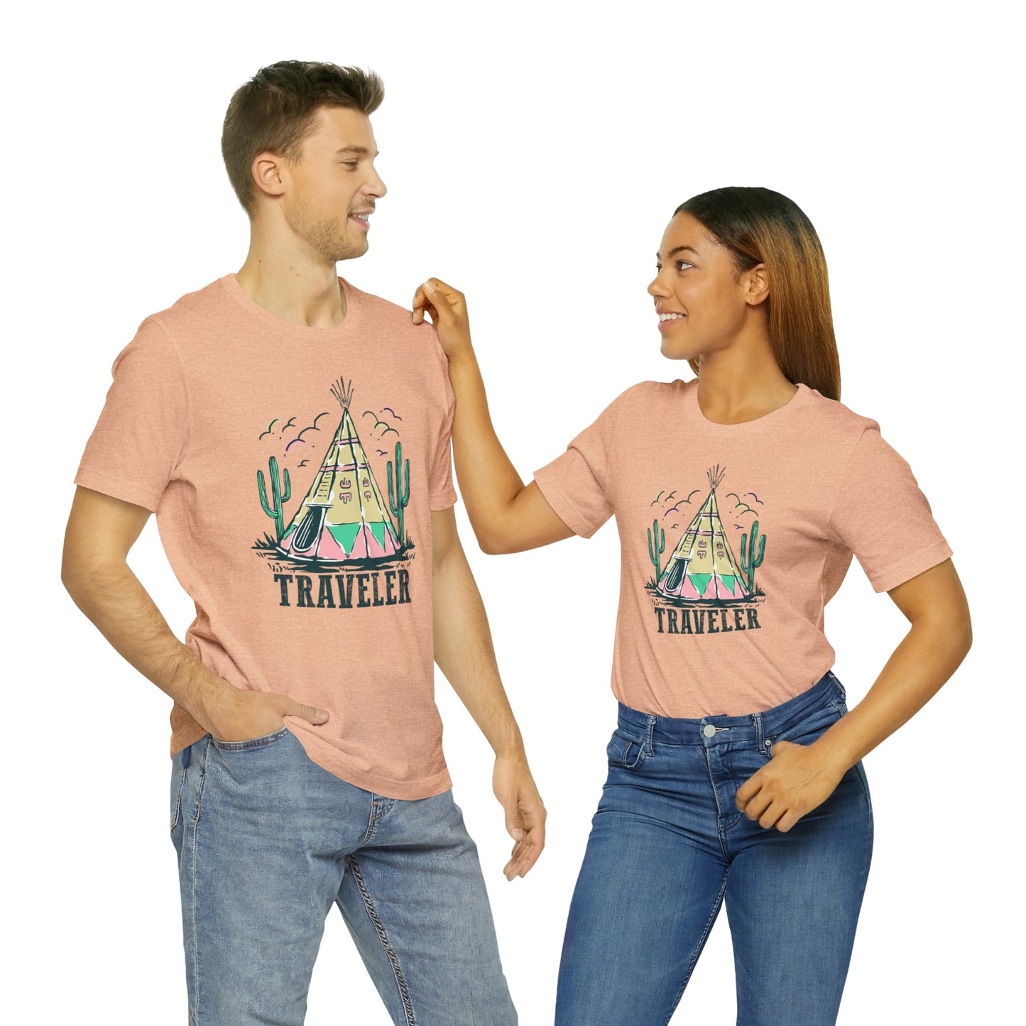"Traveler" Bella Canvas Short Sleeve Tee