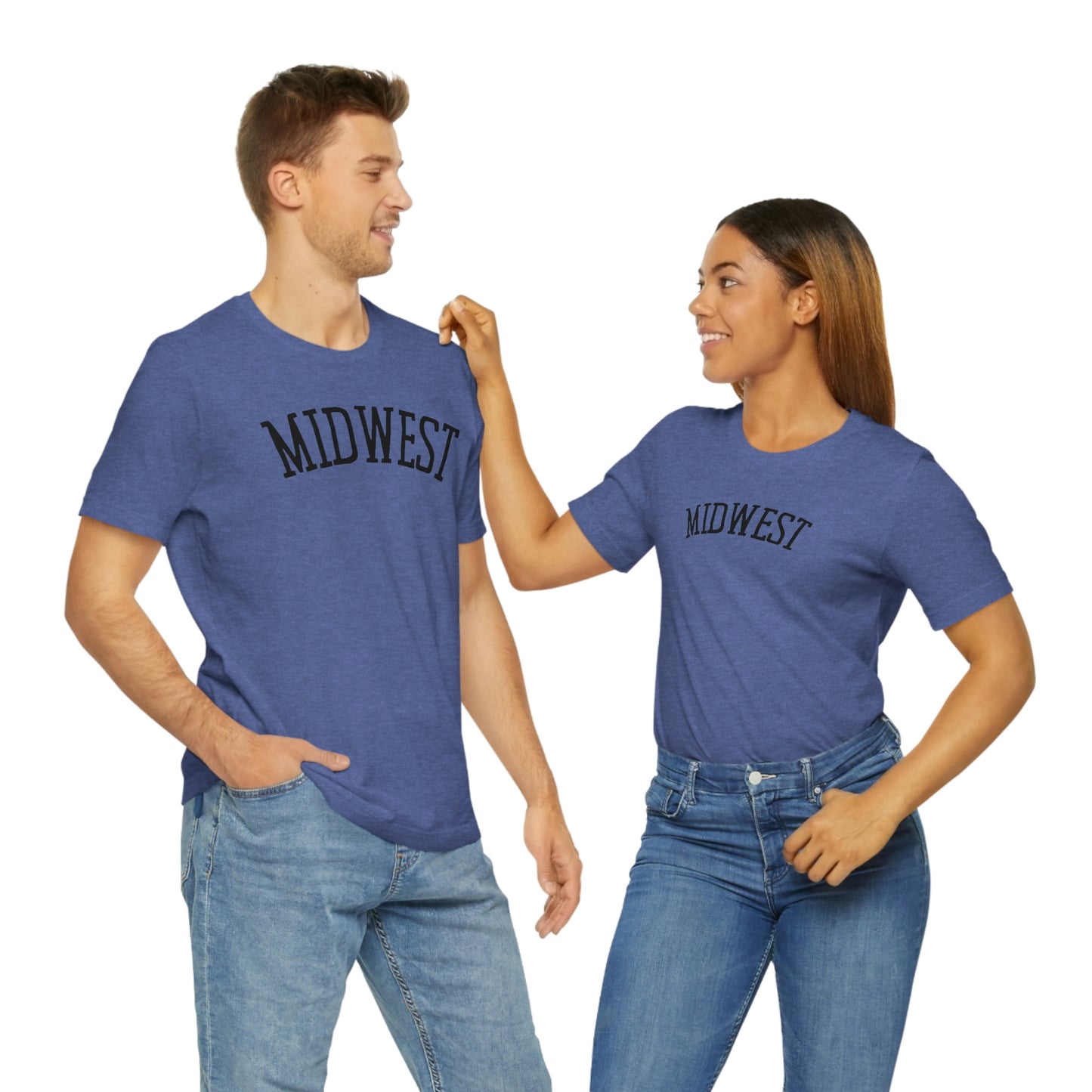 "Midwest" Unisex Jersey Short Sleeve Tee