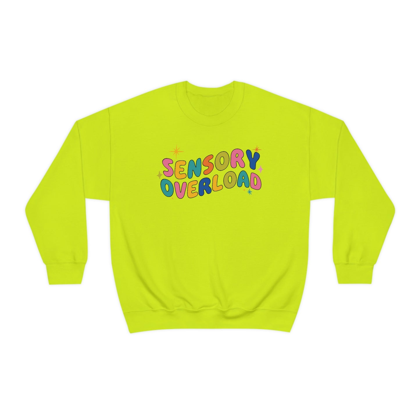 "Sensory Overload" Unisex Heavy Blend™ Crewneck Sweatshirt