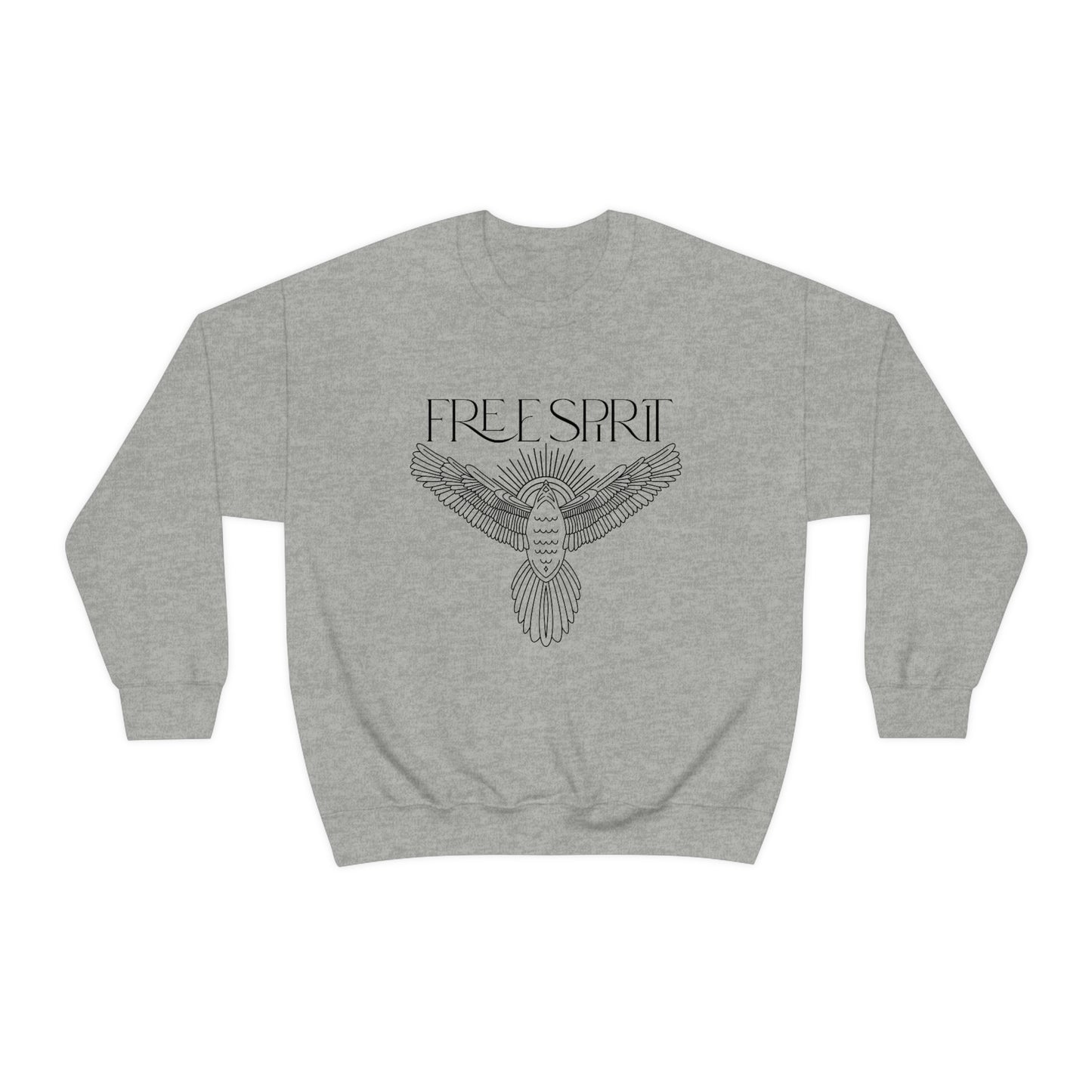 "Free Spirit" Unisex Crewneck Sweatshirt