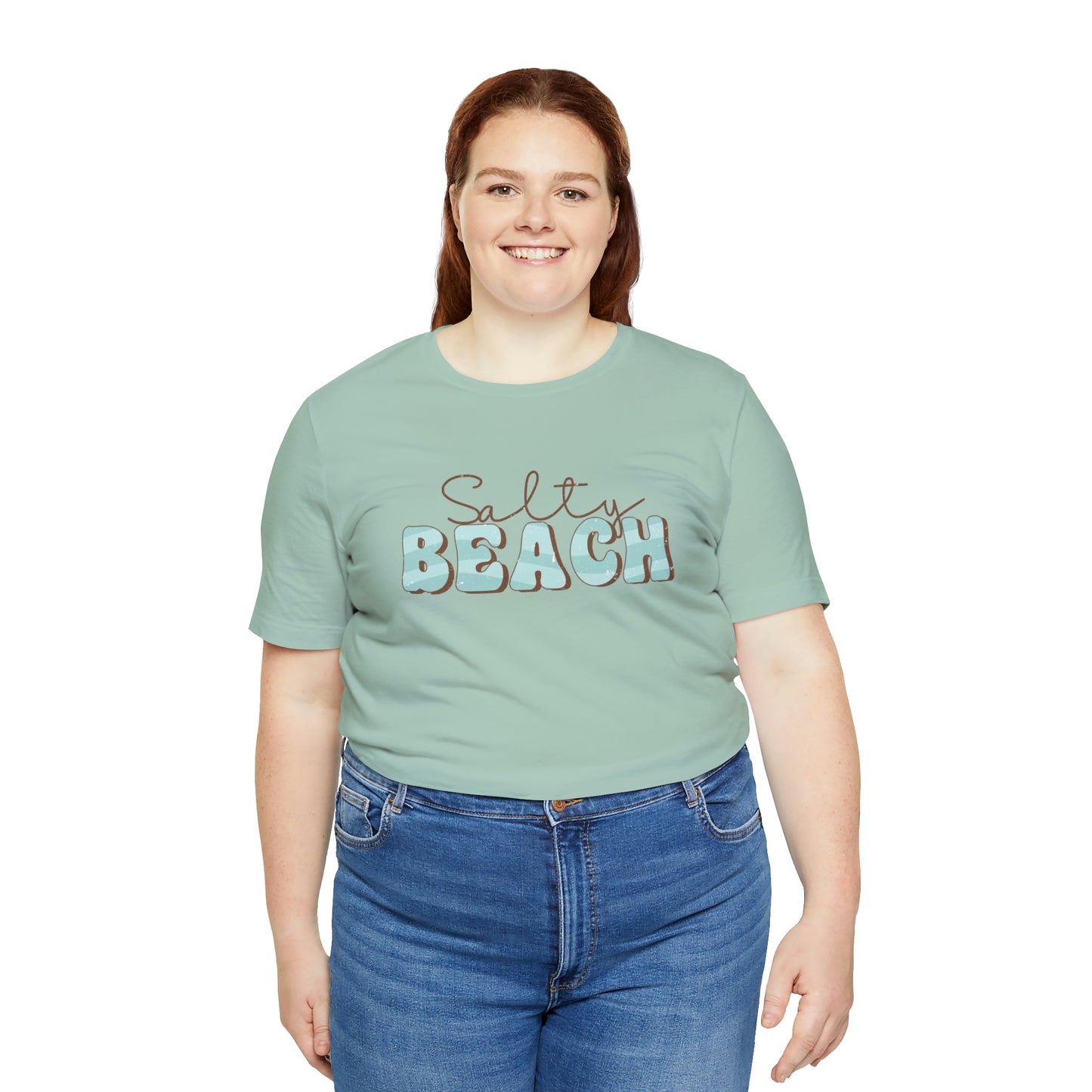 "Salty Beach" Bella Canvas Short Sleeve Tee