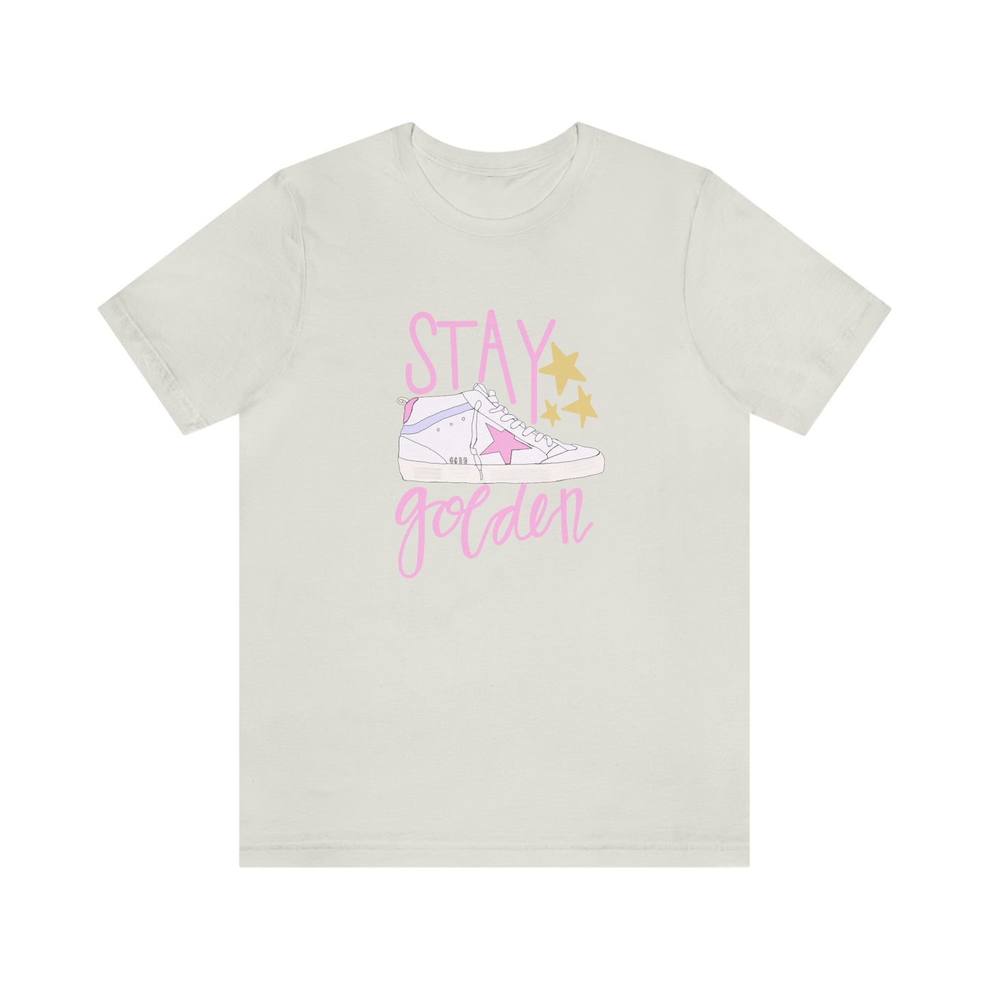 "Stay Golden" Unisex Jersey Short Sleeve Tee