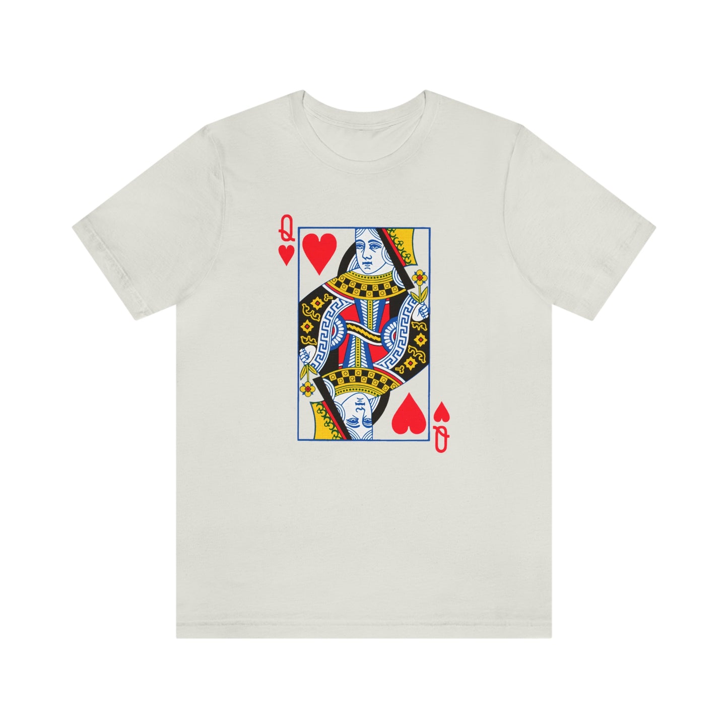 "Queen of Hearts" Unisex Jersey Short Sleeve Tee