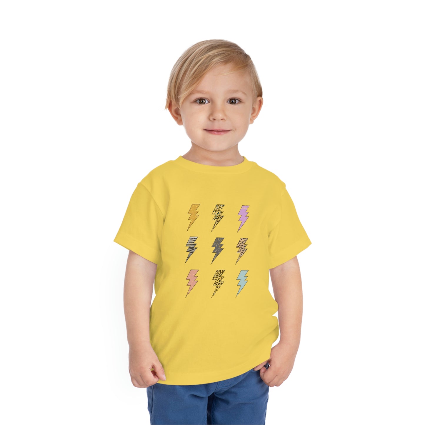 "Lightning Bolt" Toddler Short Sleeve Tee (2T-5T)