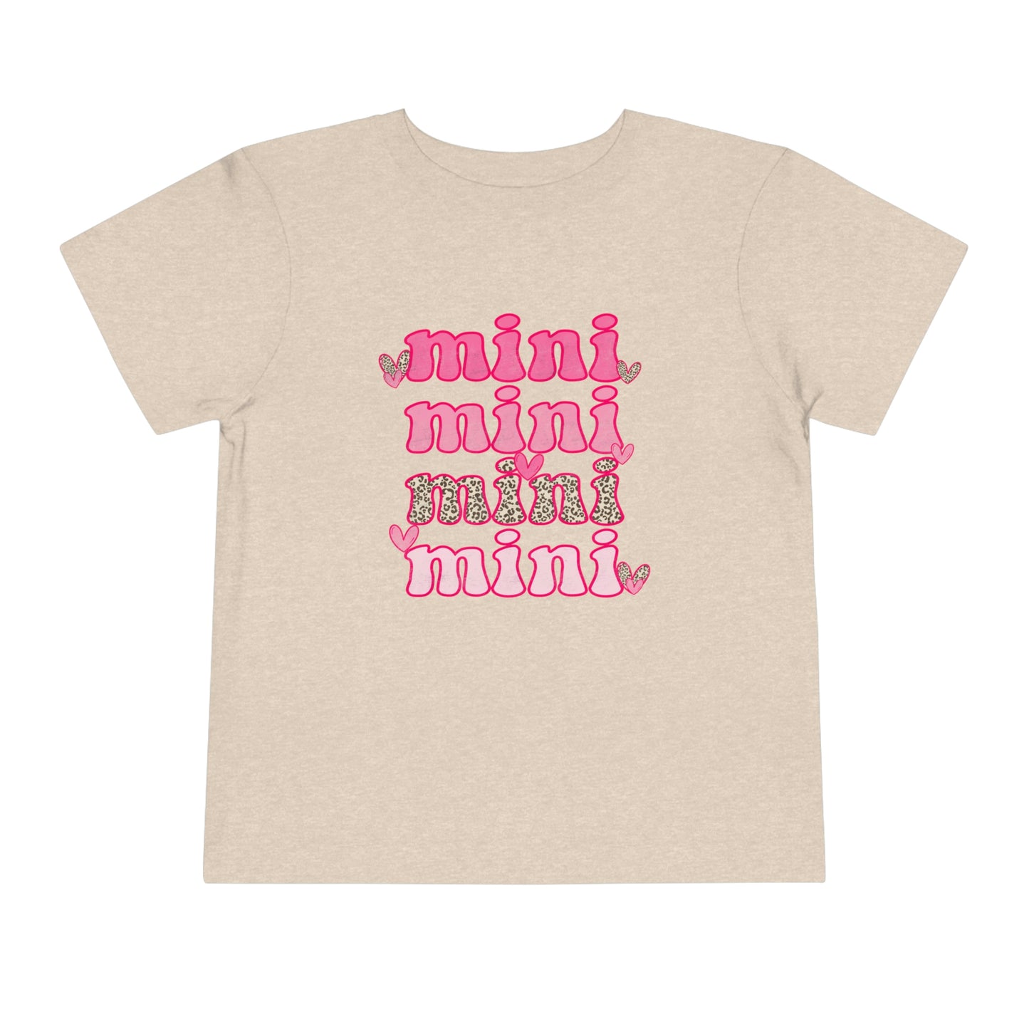 "Mini" Bella Canvas Toddler Short Sleeve Tee (2T-5T)