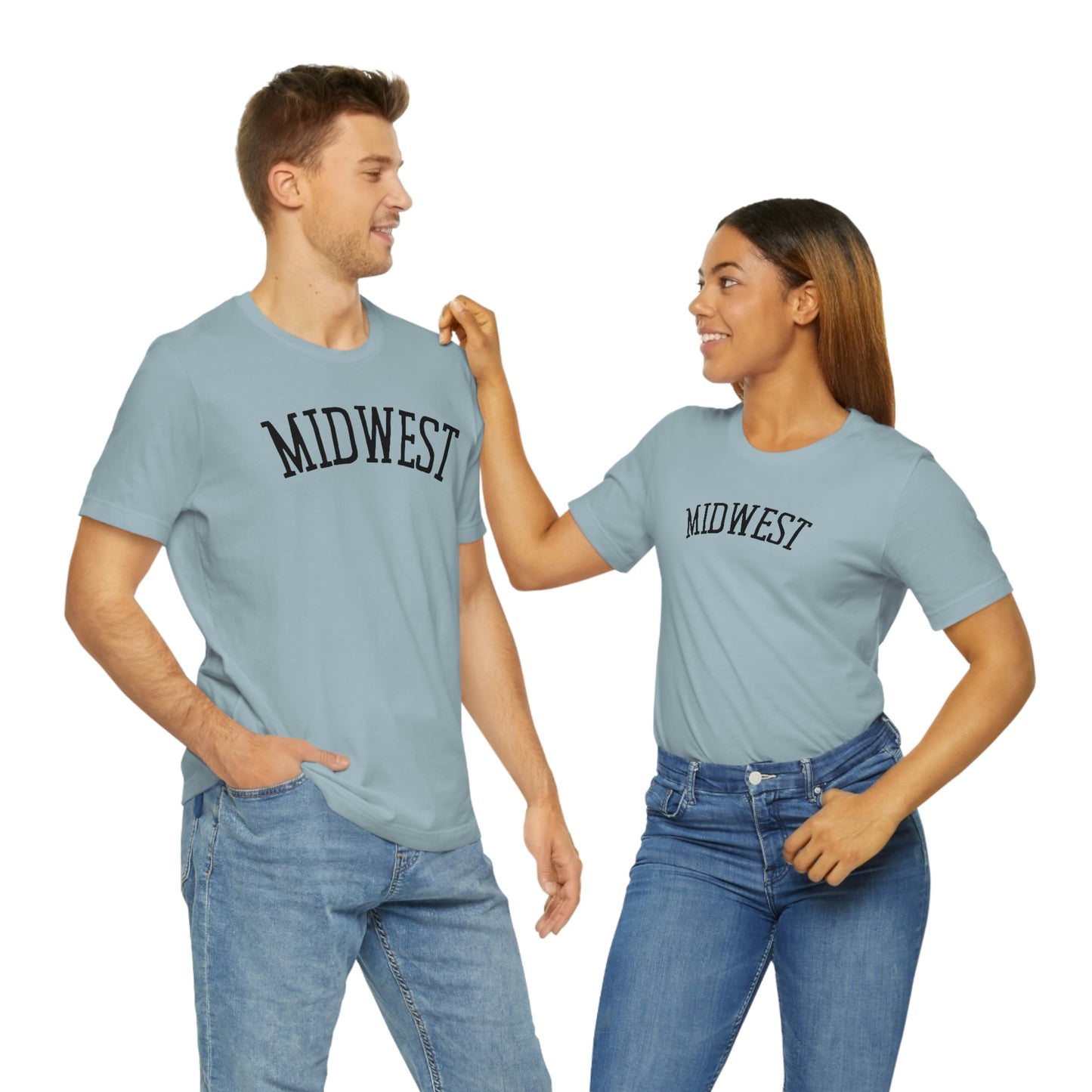 "Midwest" Unisex Jersey Short Sleeve Tee