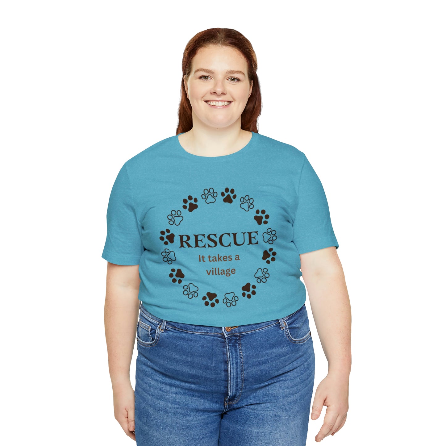 "Rescue" Bella Canvas Unisex Jersey Short Sleeve Tee
