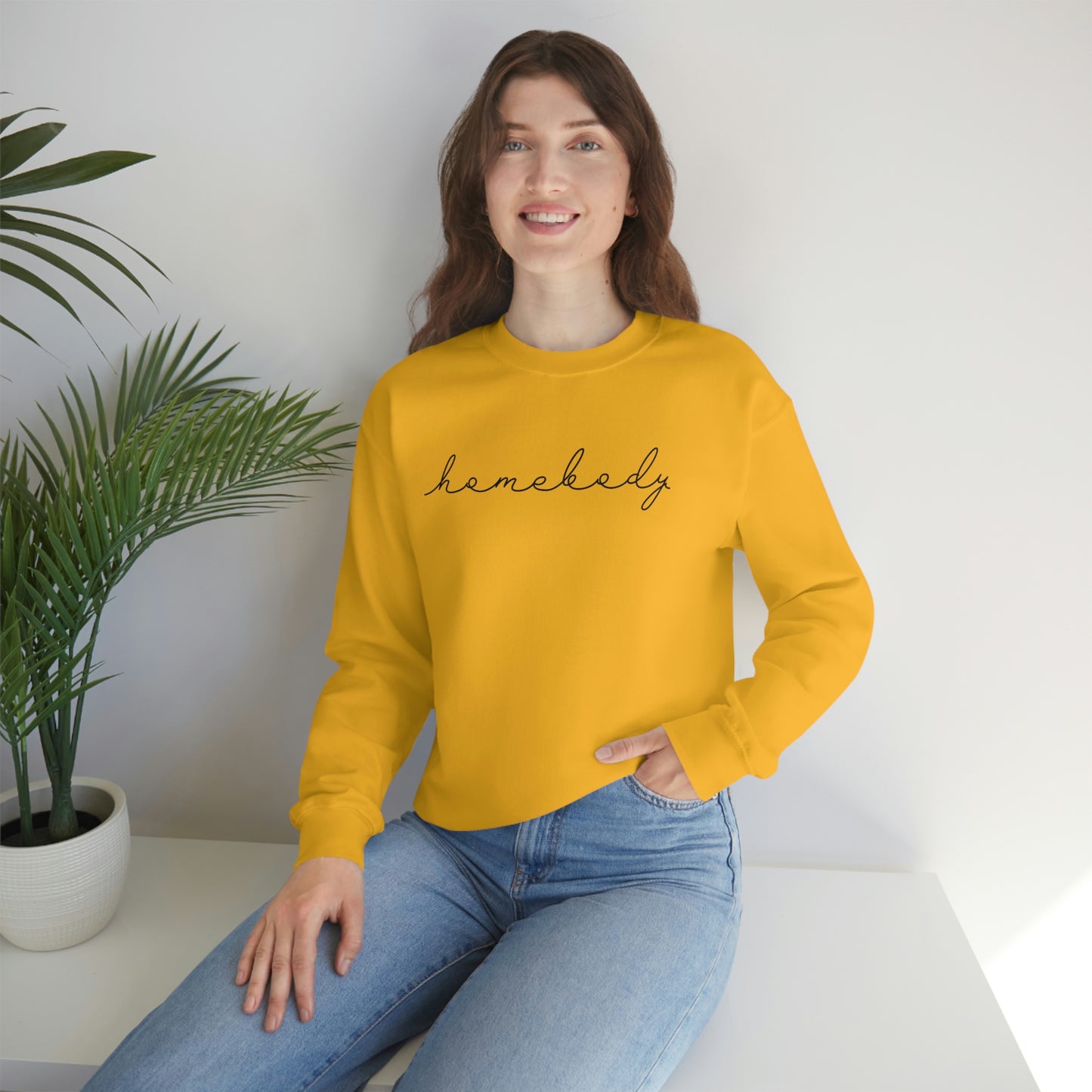 "Homebody" Unisex Heavy Blend™ Crewneck Sweatshirt