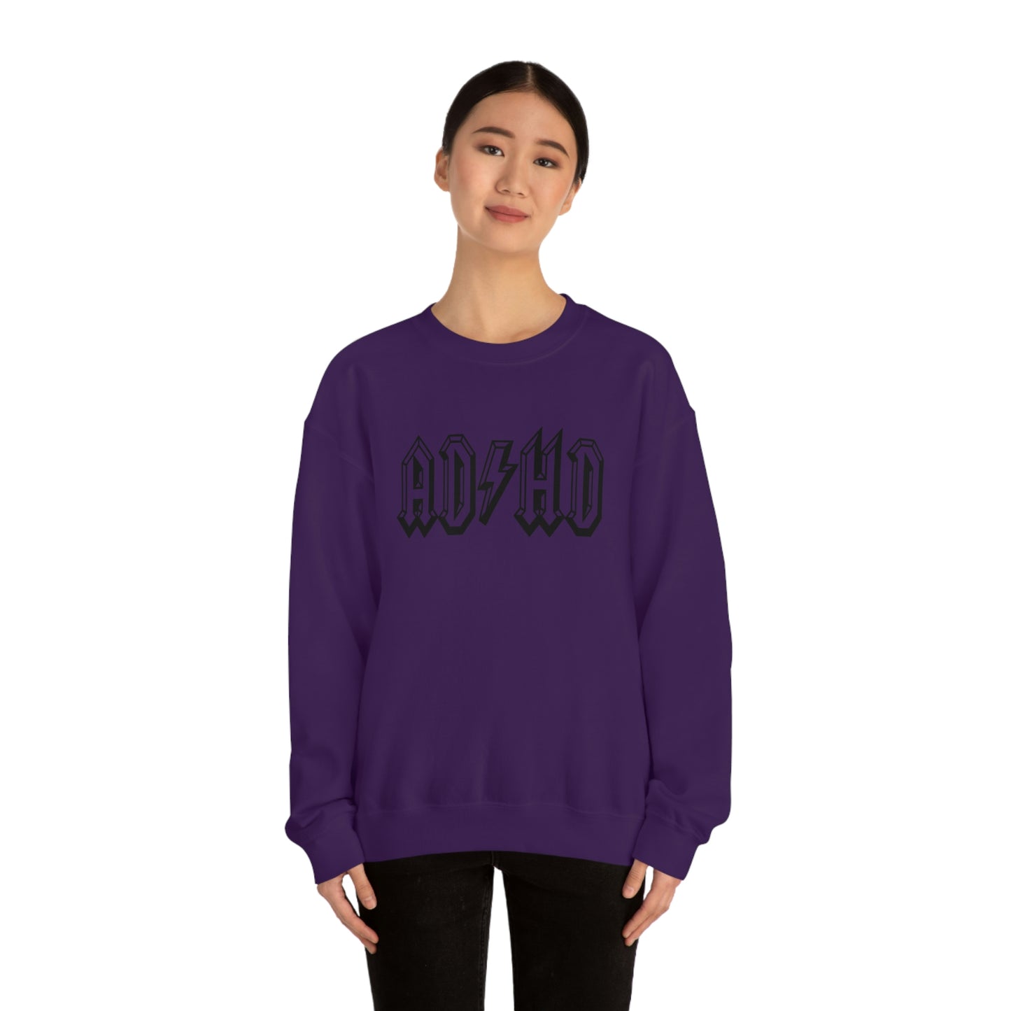 "ADHD" Unisex Crewneck Sweatshirt
