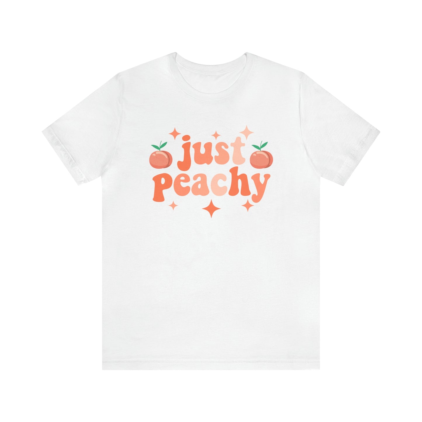 "Just Peachy" Bella Canvas Short Sleeve Tee