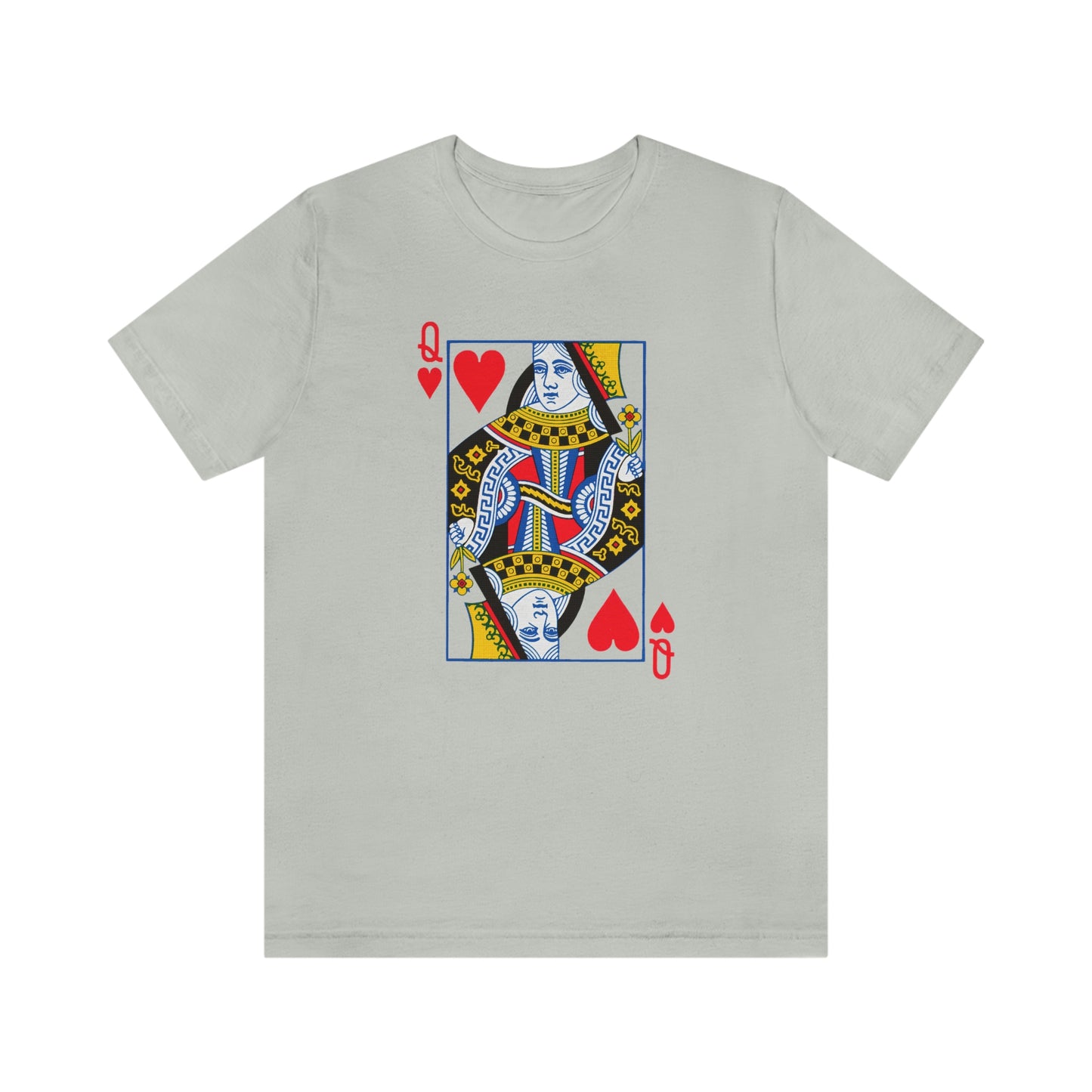 "Queen of Hearts" Unisex Jersey Short Sleeve Tee