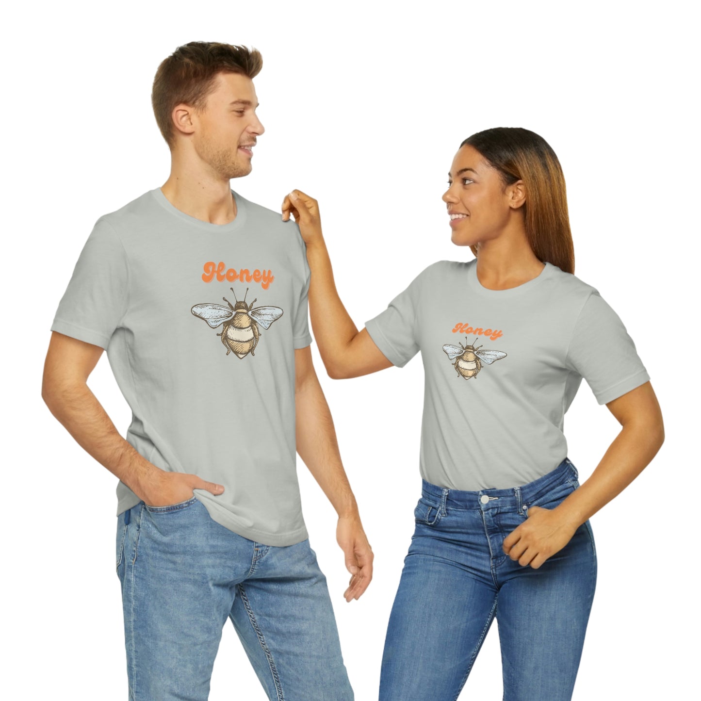 "Honey" Unisex Jersey Short Sleeve Tee