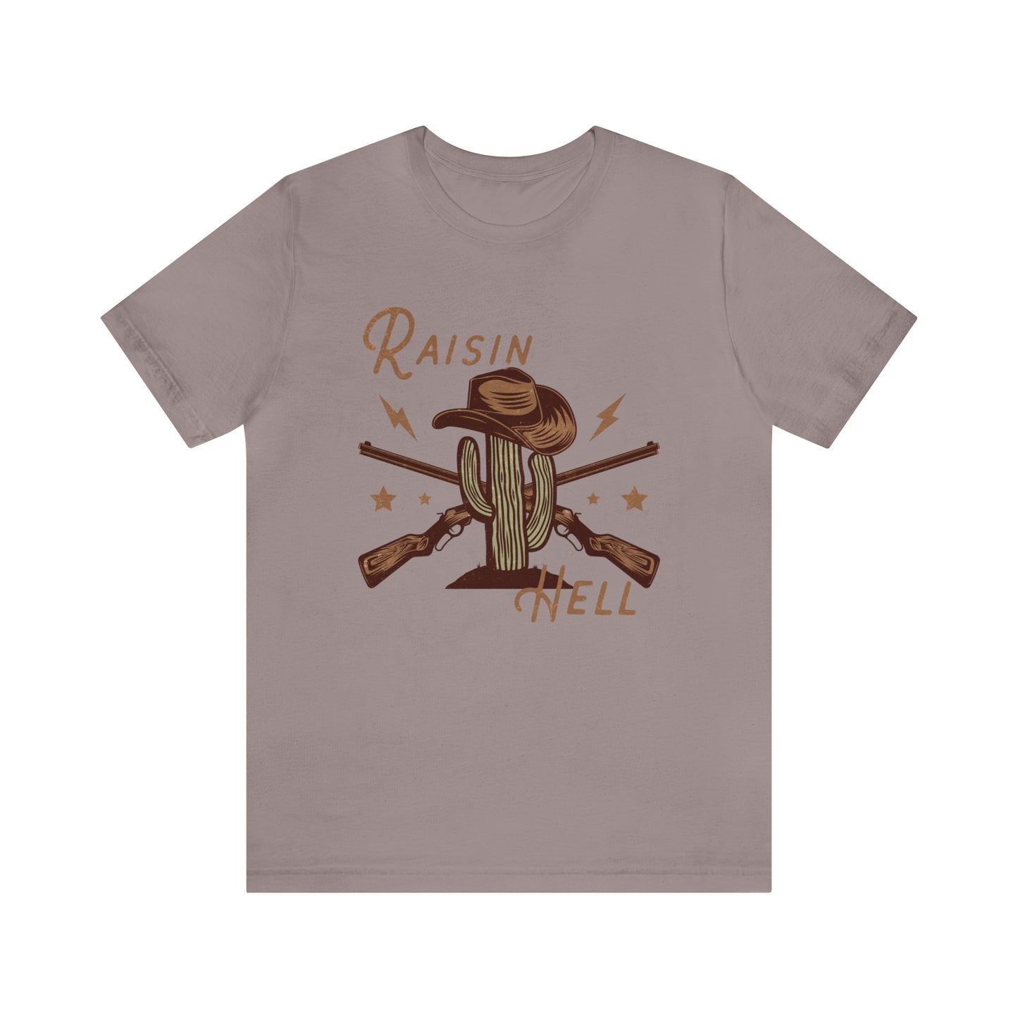 "Raisin Hell" Bella Canvas Short Sleeve Tee
