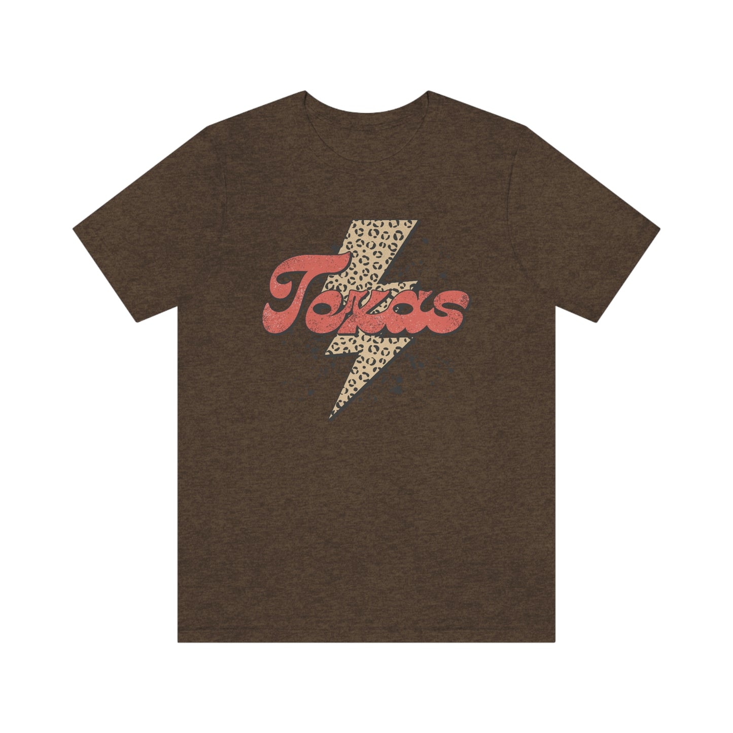 "Texas" Unisex Jersey Short Sleeve Tee (Bella Canvas 3001)