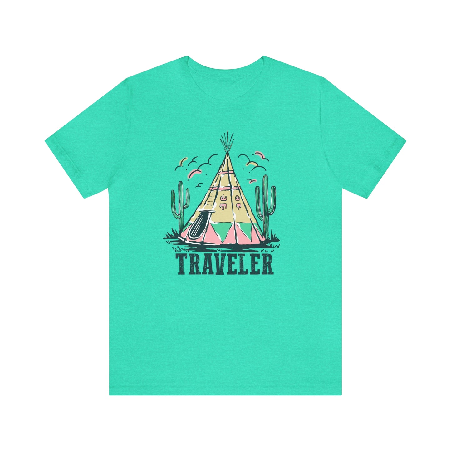 "Traveler" Bella Canvas Short Sleeve Tee