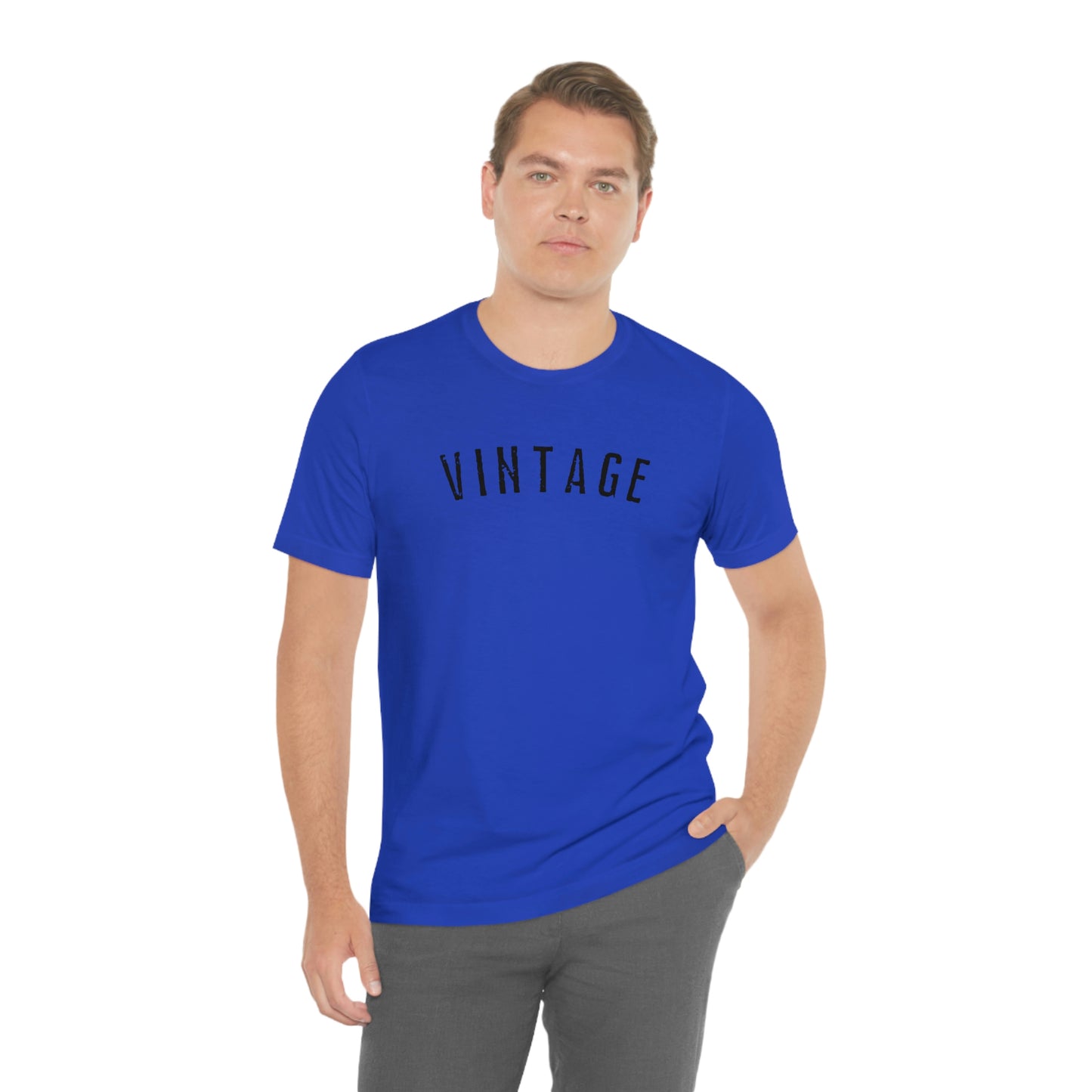"Vintage" Bella Canvas Unisex Jersey Short Sleeve Tee