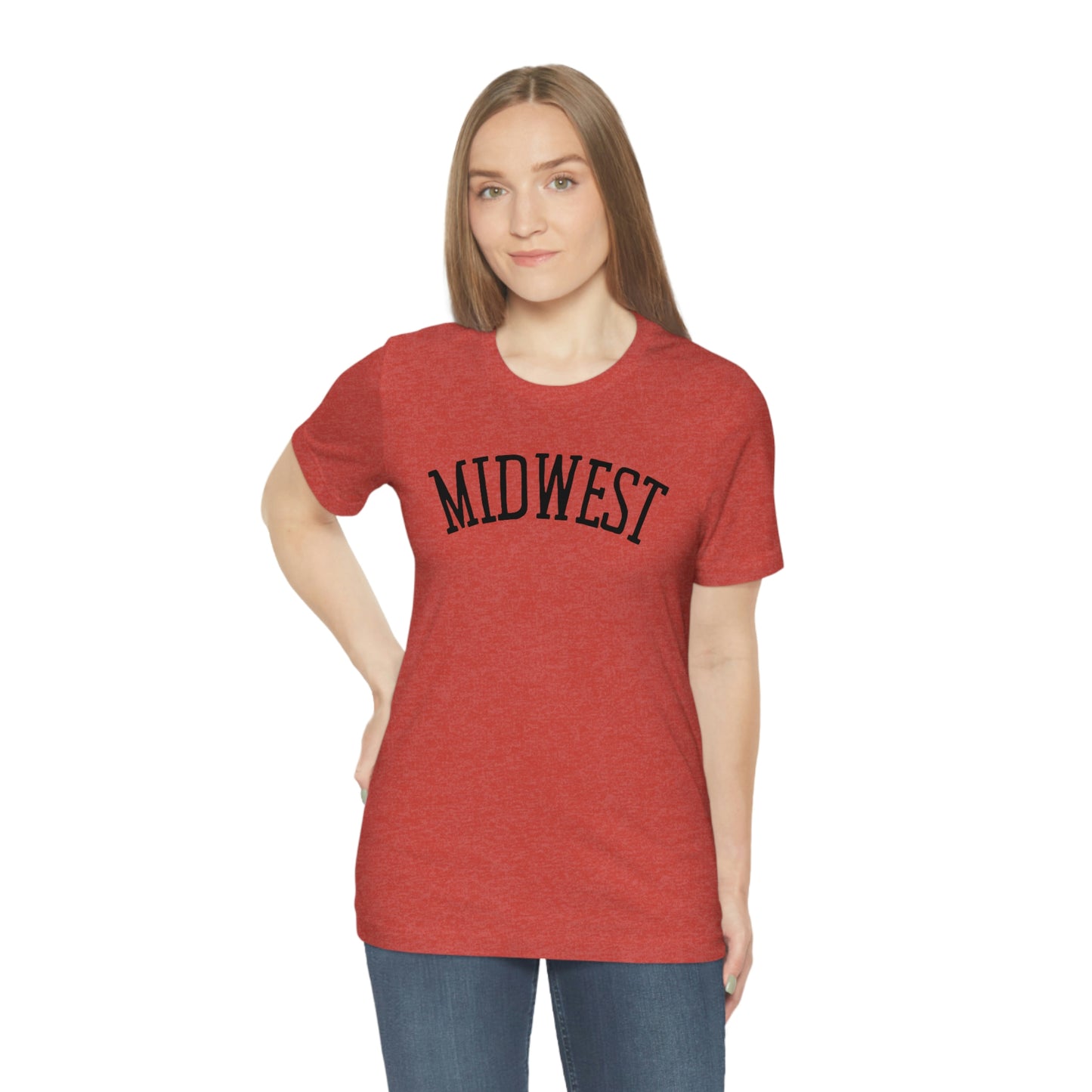 "Midwest" Unisex Jersey Short Sleeve Tee