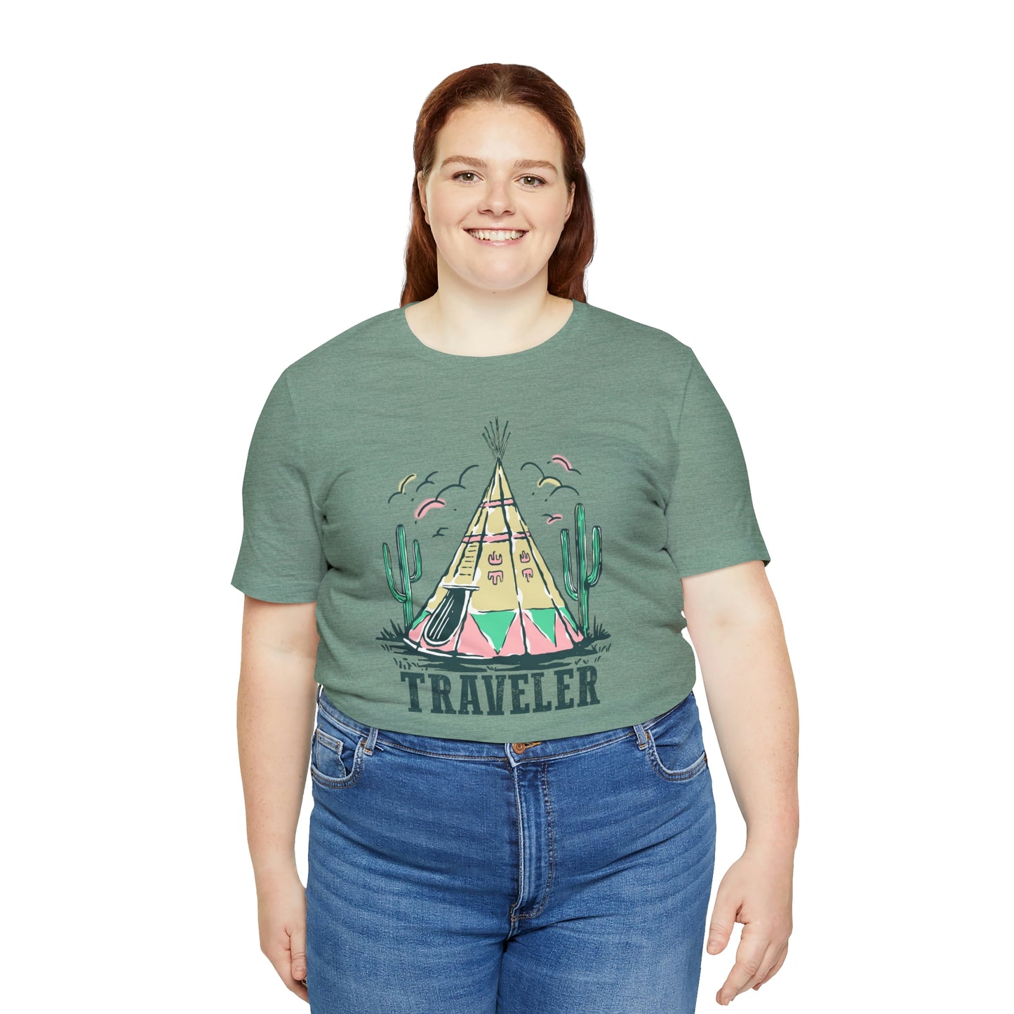 "Traveler" Bella Canvas Short Sleeve Tee