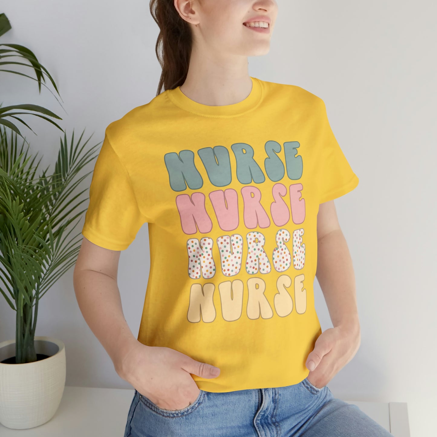 "Nurse" Bella Canvas Short Sleeve Tee