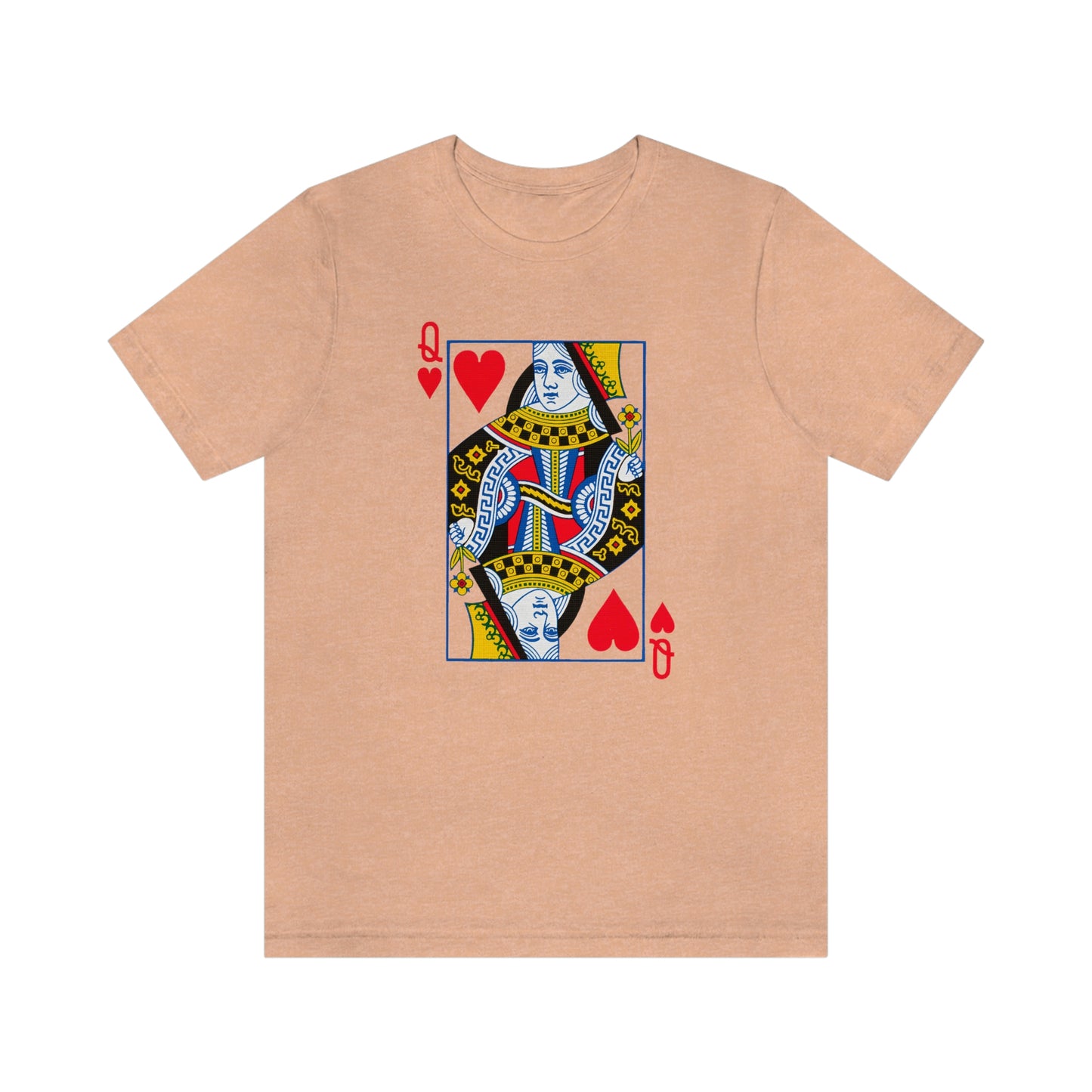 "Queen of Hearts" Unisex Jersey Short Sleeve Tee